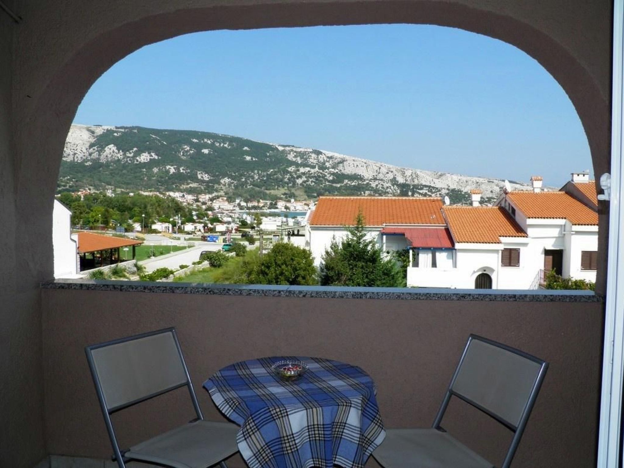 in Baška mit Eigenem Balkon und Meerblick Apartment in Krk Island