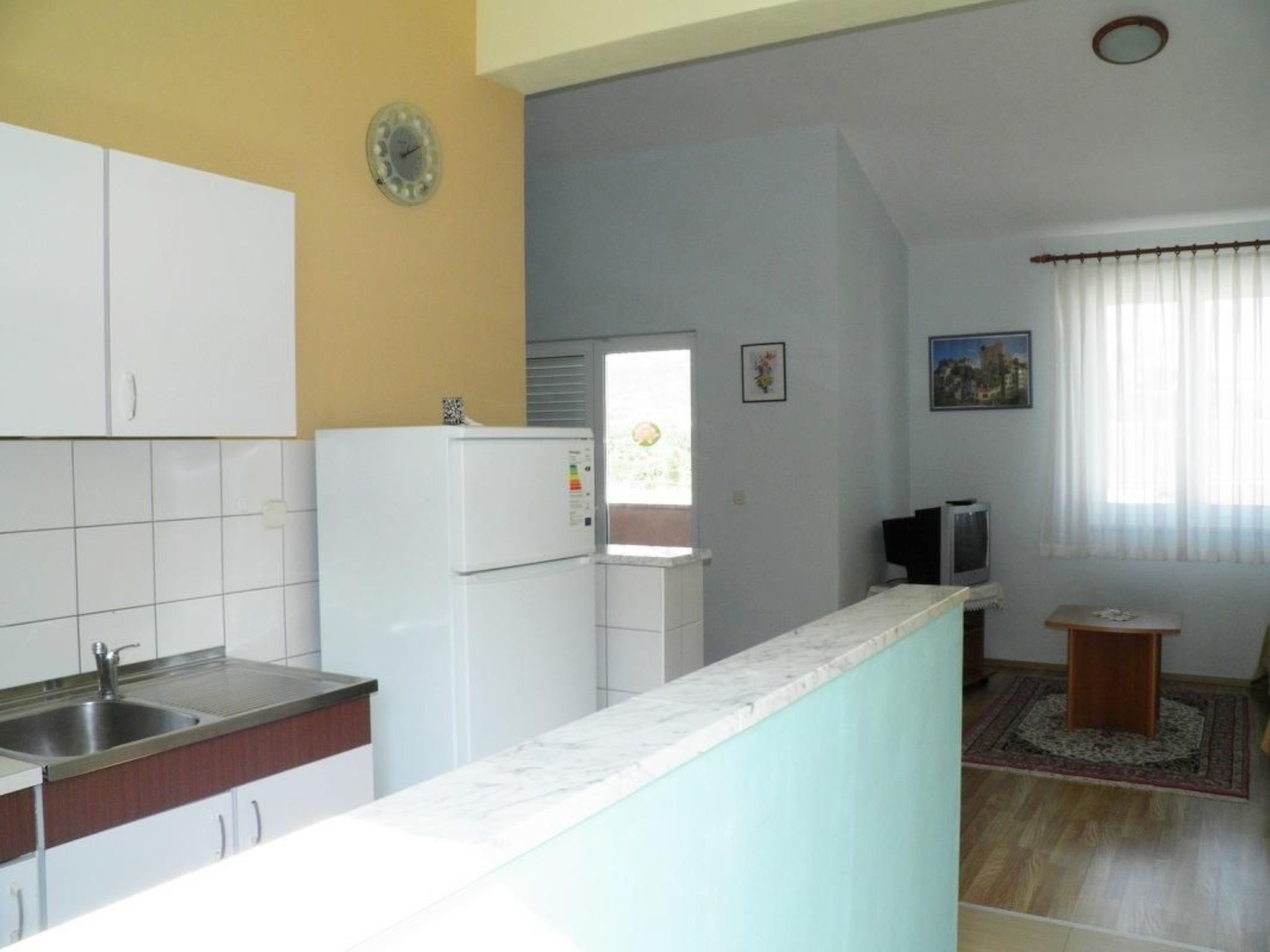 In Baška mit Eigenem Balkon und Meerblick