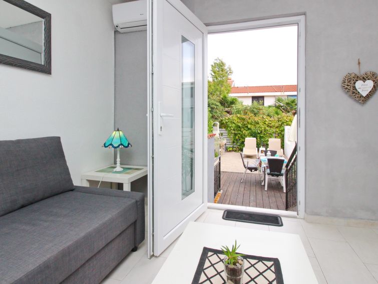 Aan zee gelegen appartement Fantov in Baška, Krk in Baska