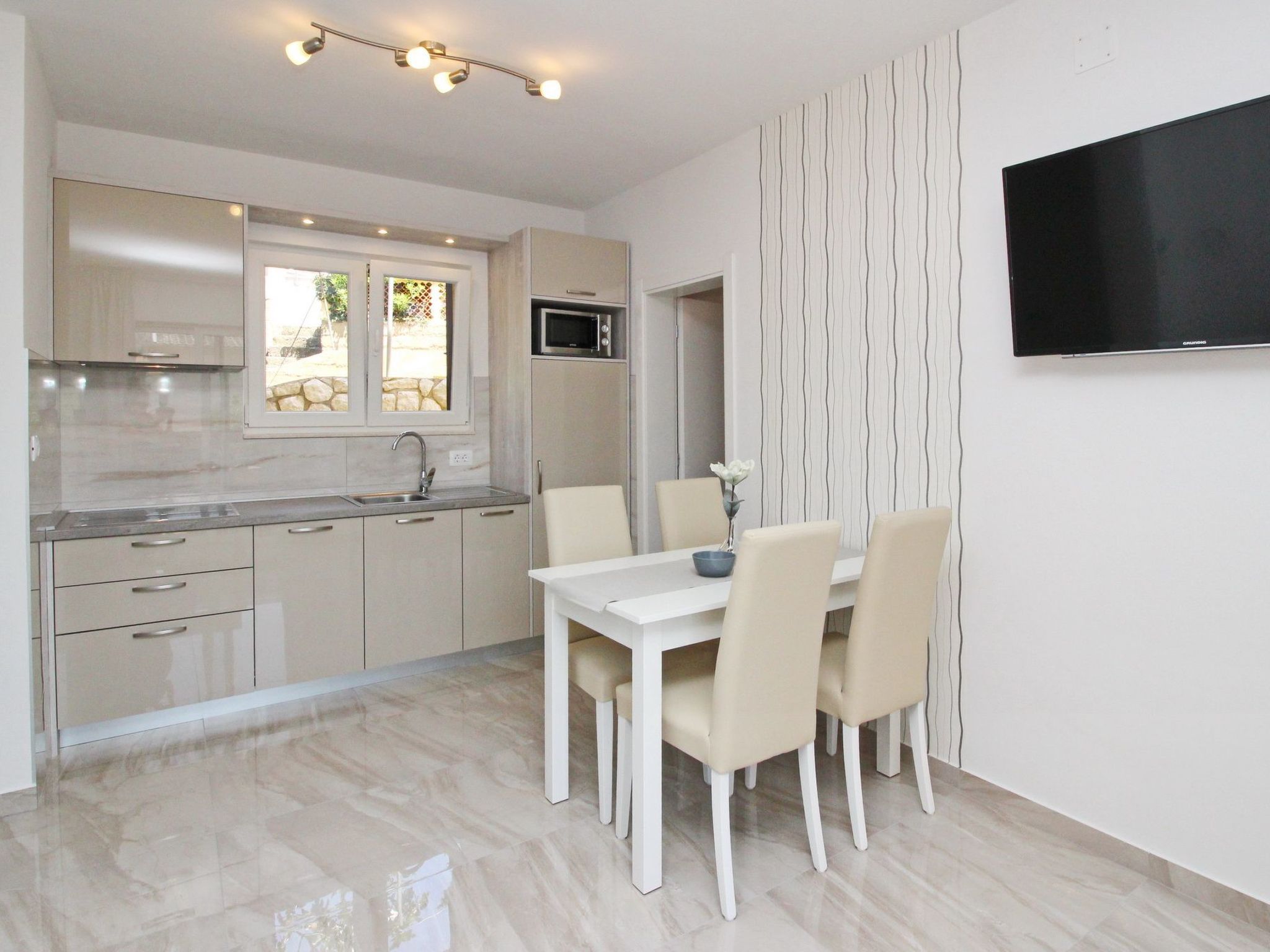 Gemütliche Ferienwohnung in Baška mit Eigenem Balkon