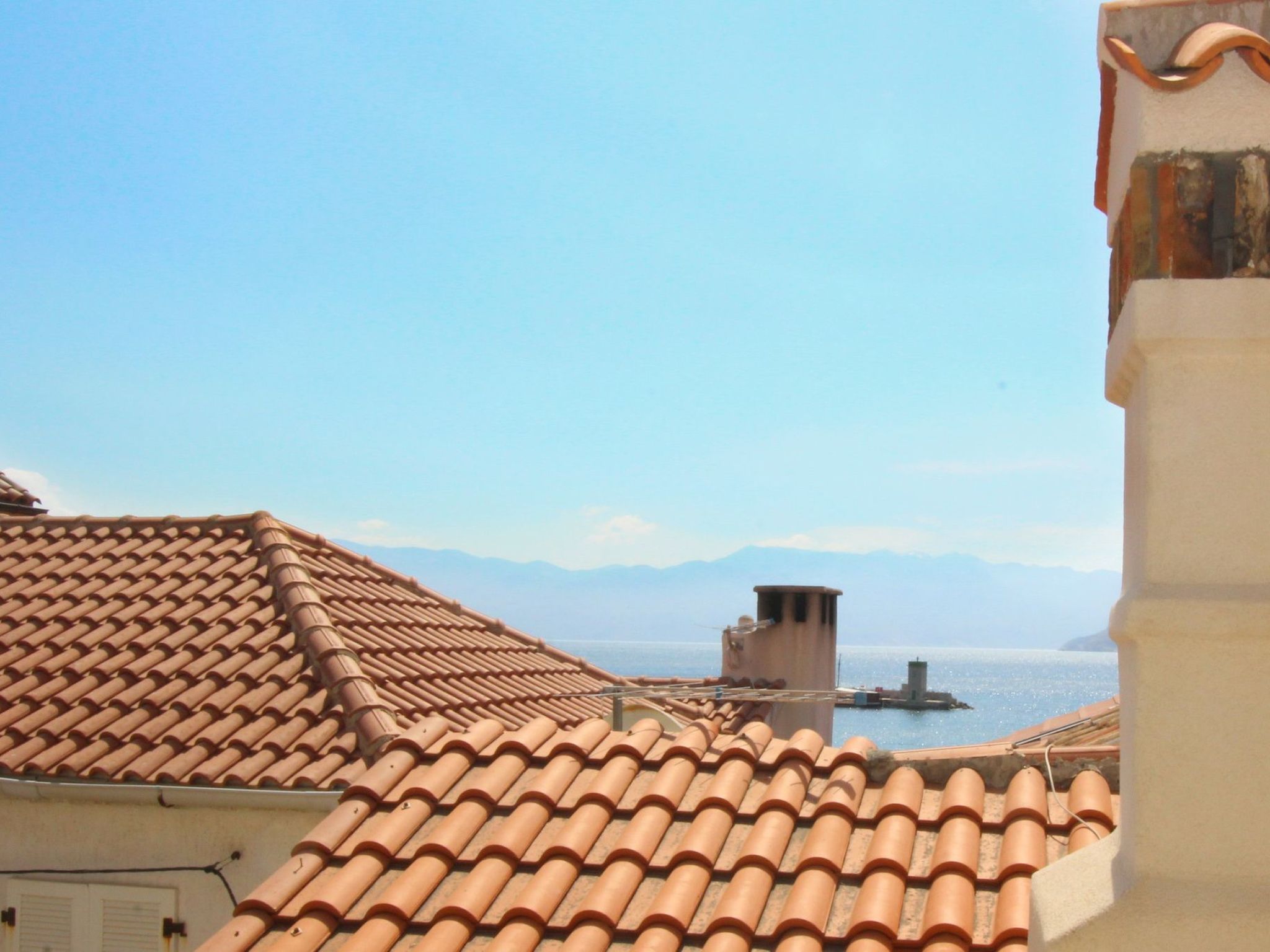 Appartement in Baška mit Eigenem Balkon-Drinnen