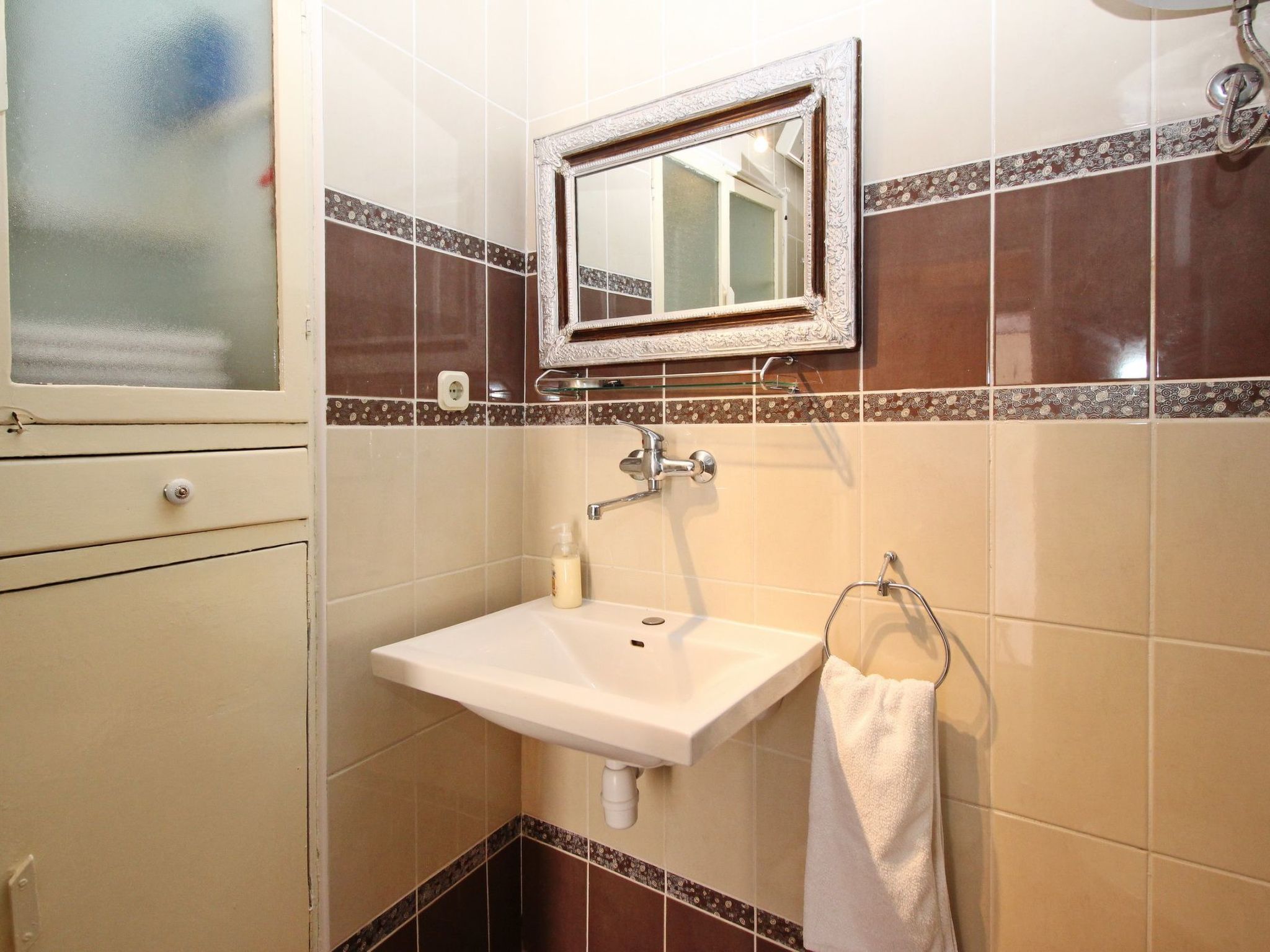 Appartement in Baška mit Eigenem Balkon-Drinnen