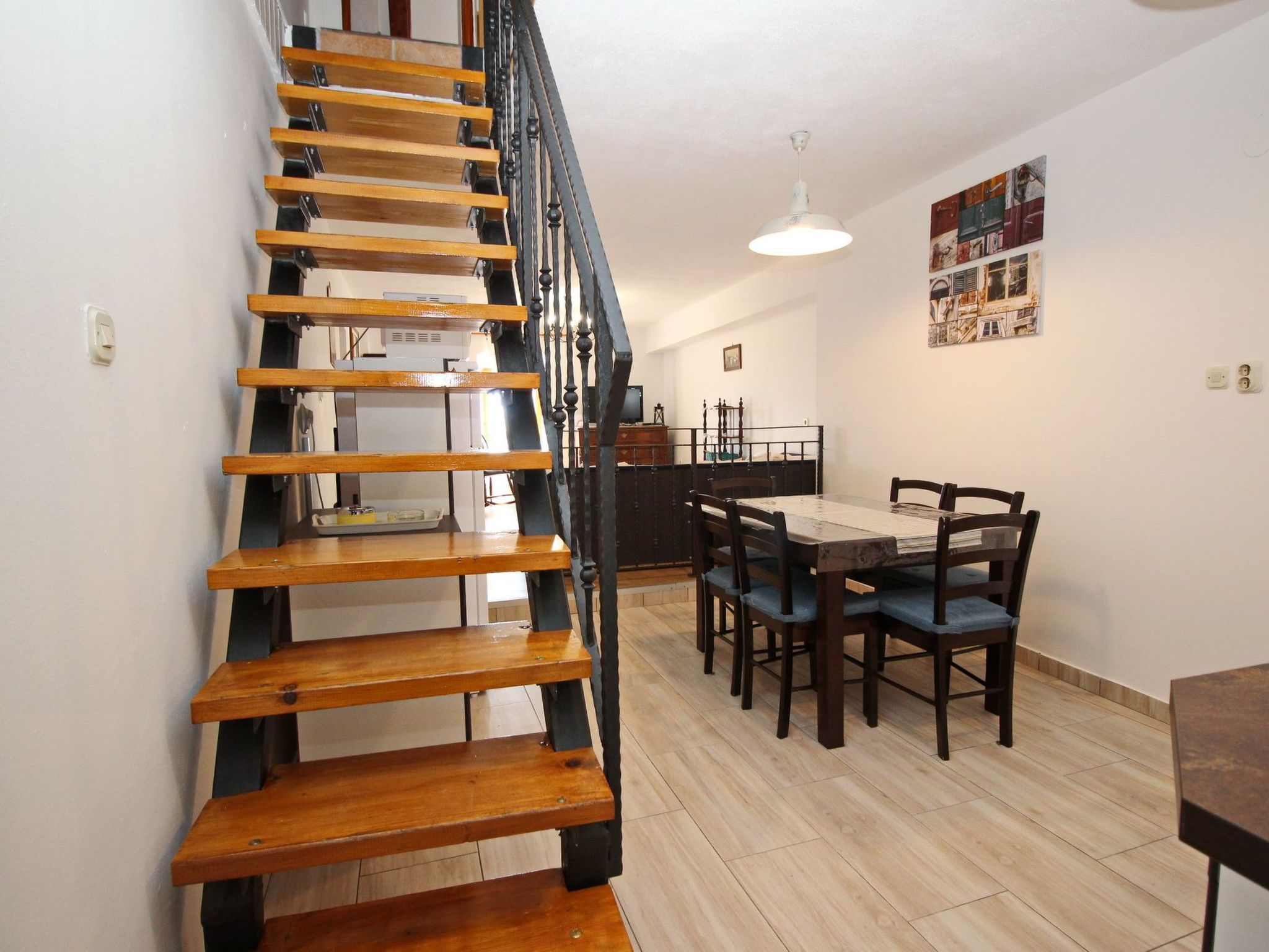 Appartement in Baška mit Eigenem Balkon-Drinnen