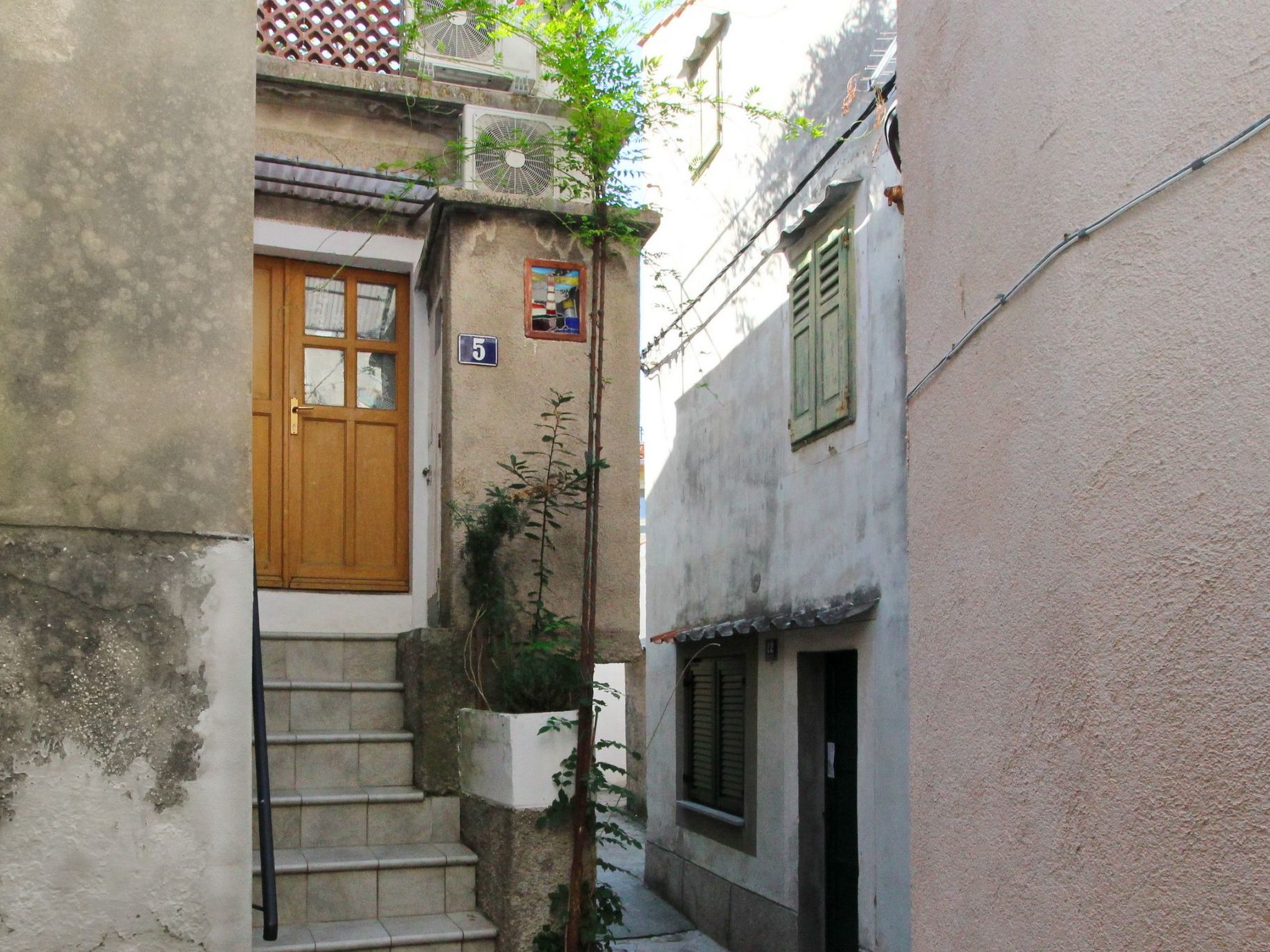 Appartement in Baška mit Eigenem Balkon-Drinnen
