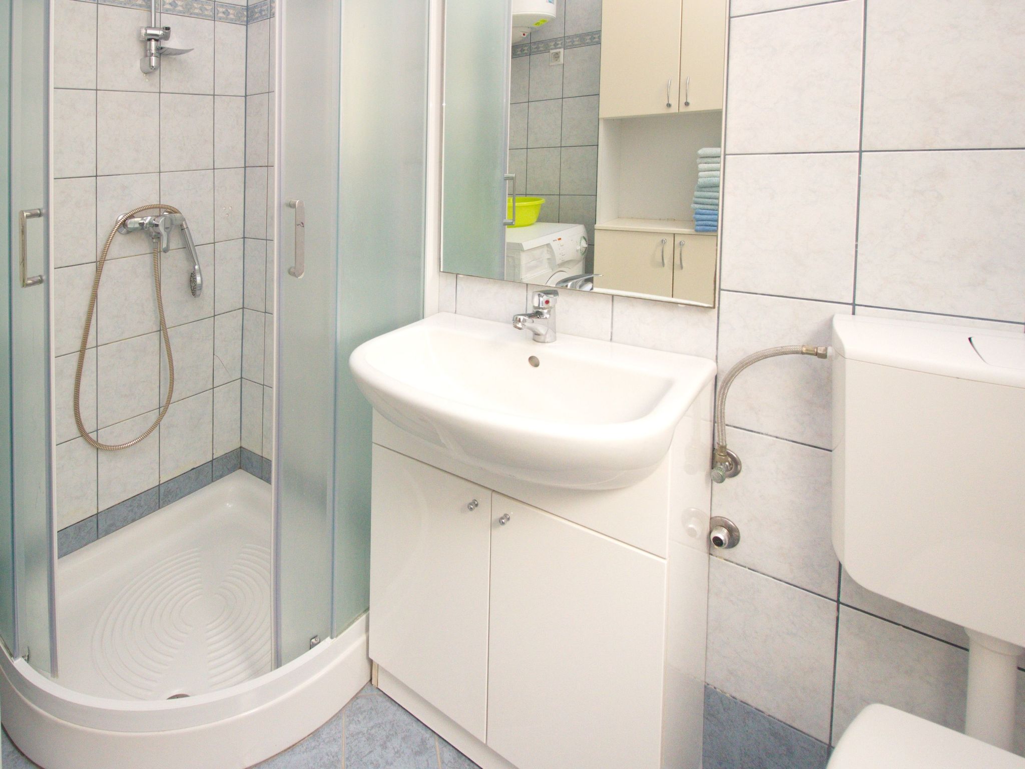 In Baška mit Eigenem Balkon-Dedans