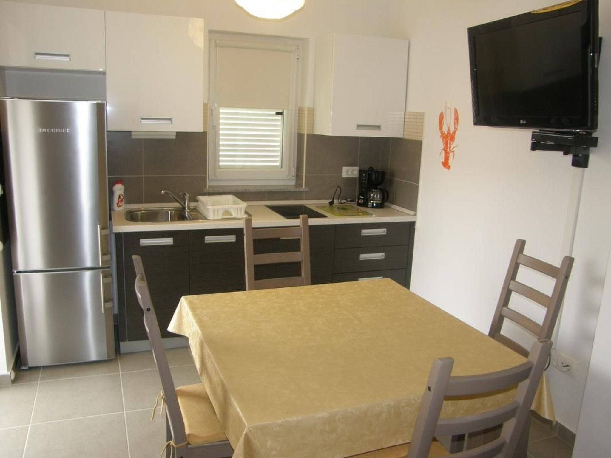 in Baška mit Eigenem Balkon Accommodation in Krk Island