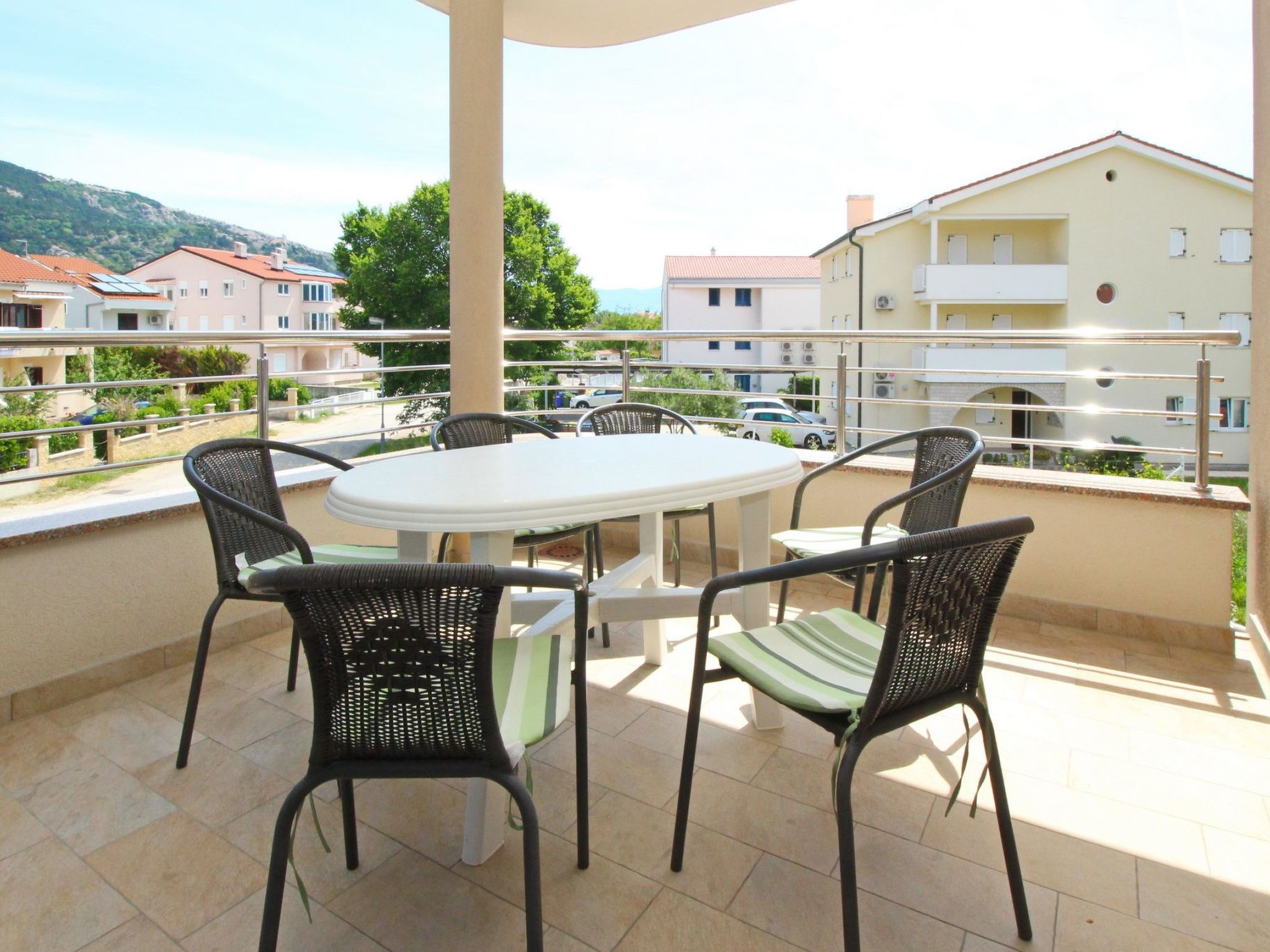 Appartement in Baška mit Terrasse-Binnen