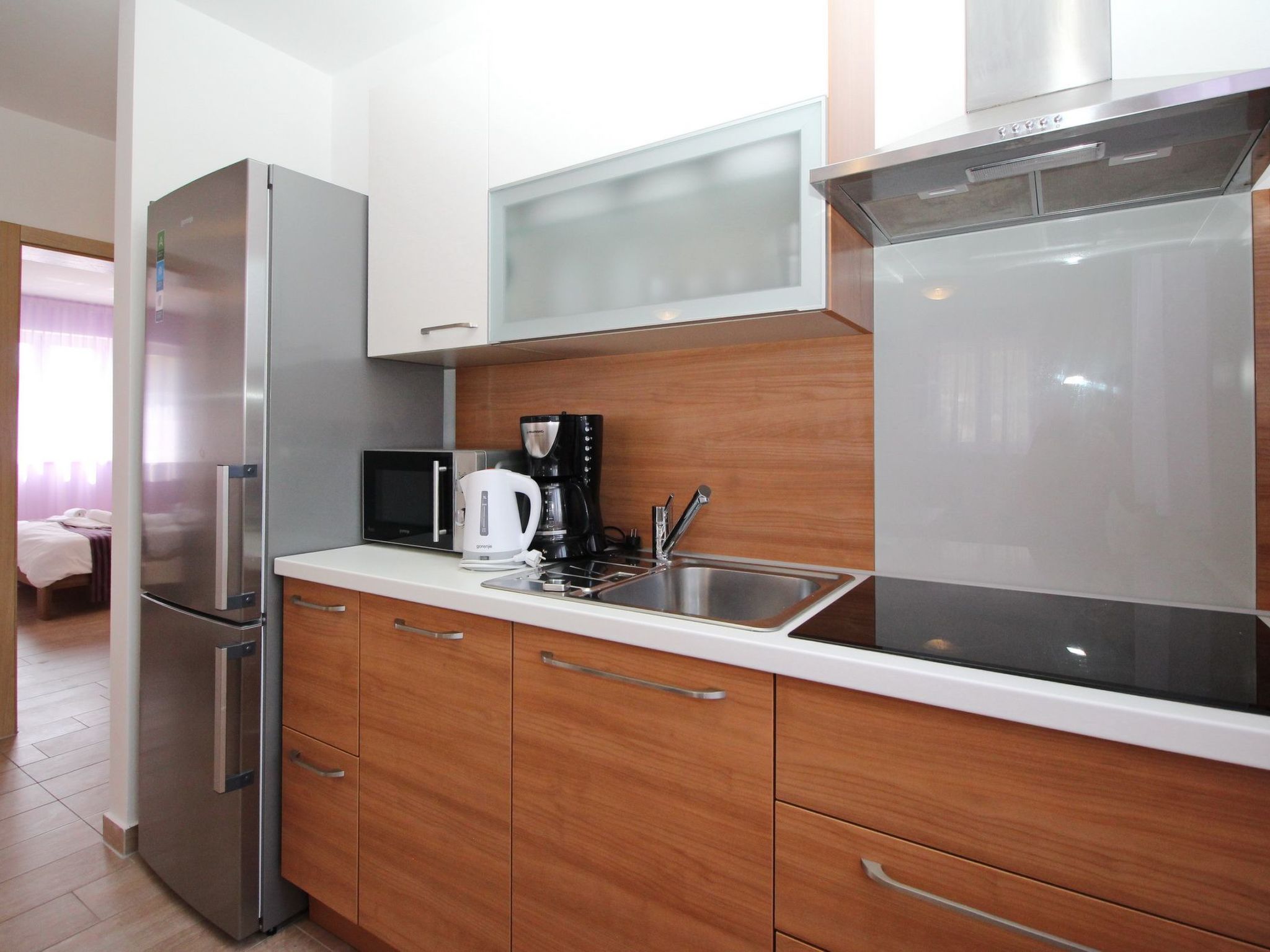 Appartement in Baška mit Terrasse-Binnen