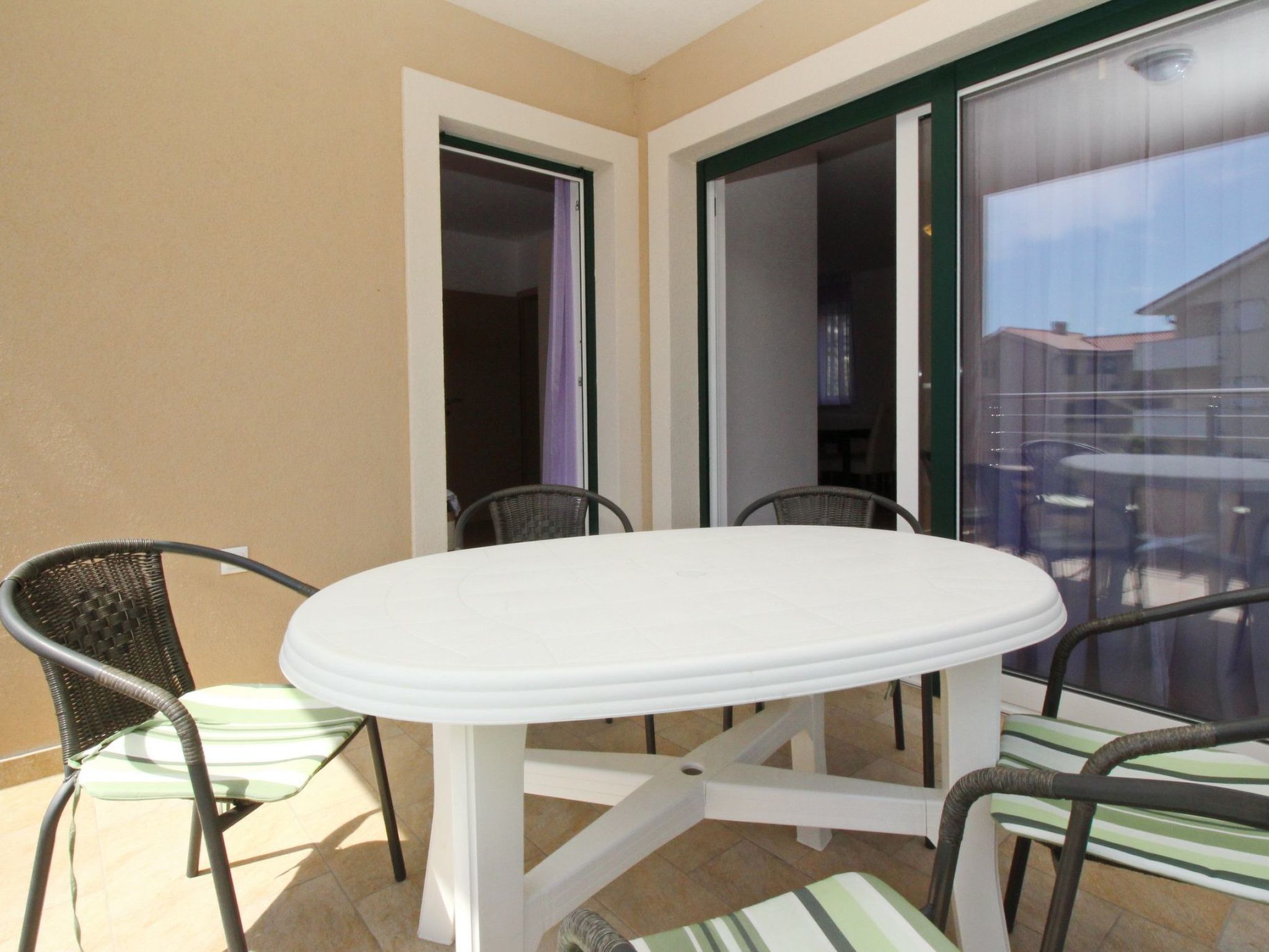 Appartement in Baška mit Terrasse-Binnen