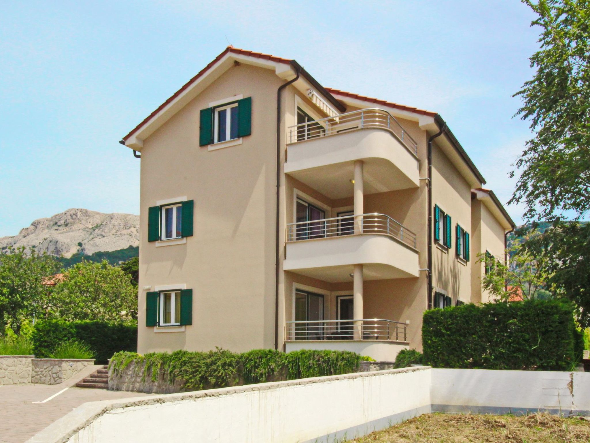 Appartement in Baška mit Terrasse-Binnen