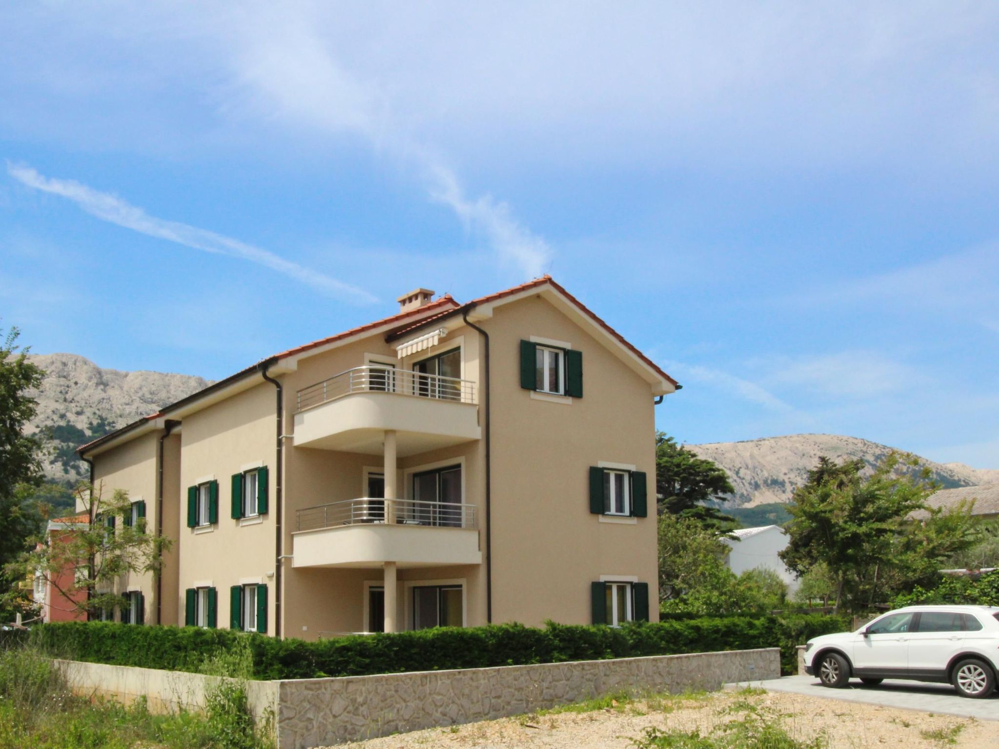 Appartement in Baška mit Terrasse-Binnen