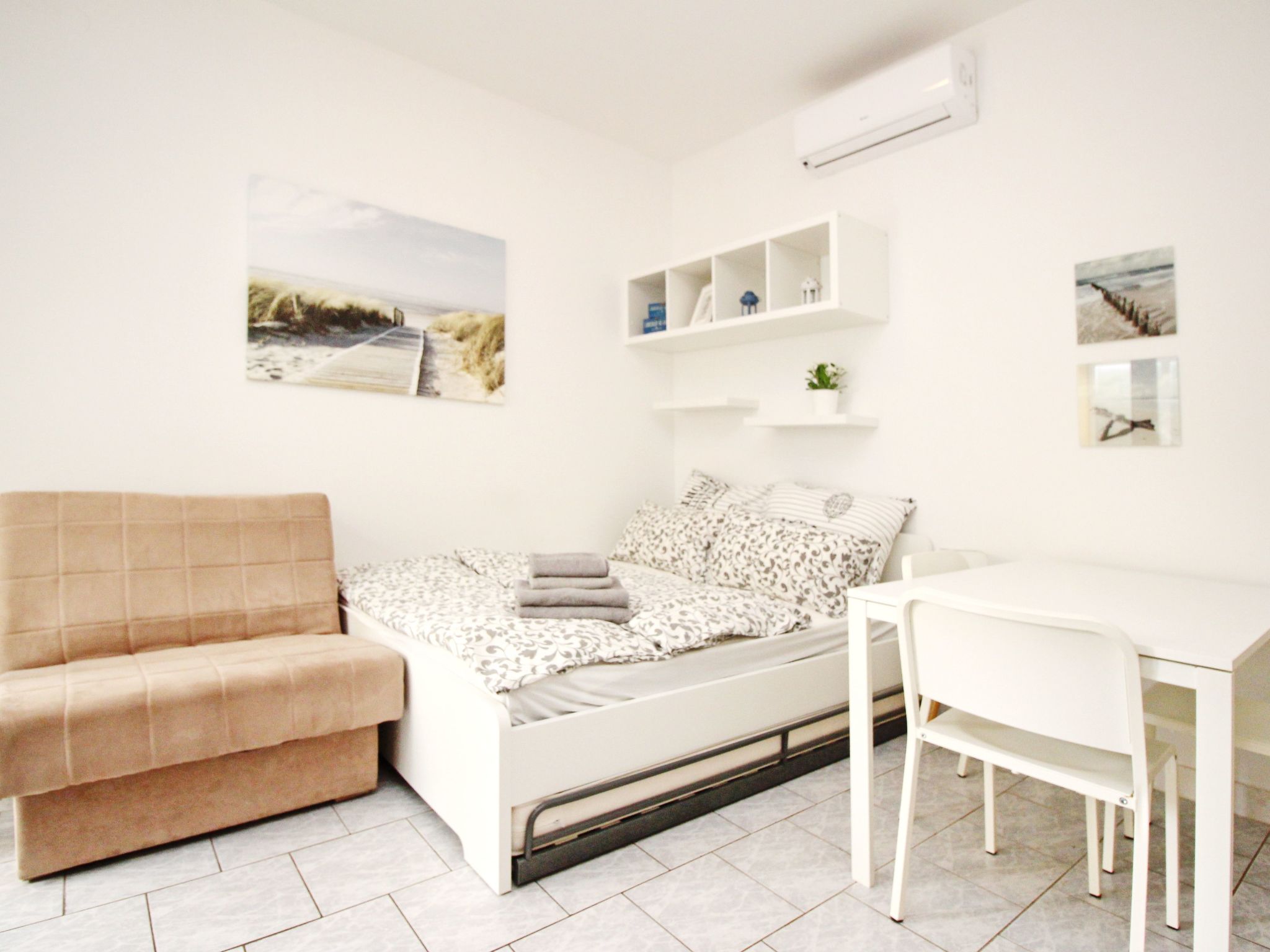 In Baška mit Eigener Terrasse-Binnen