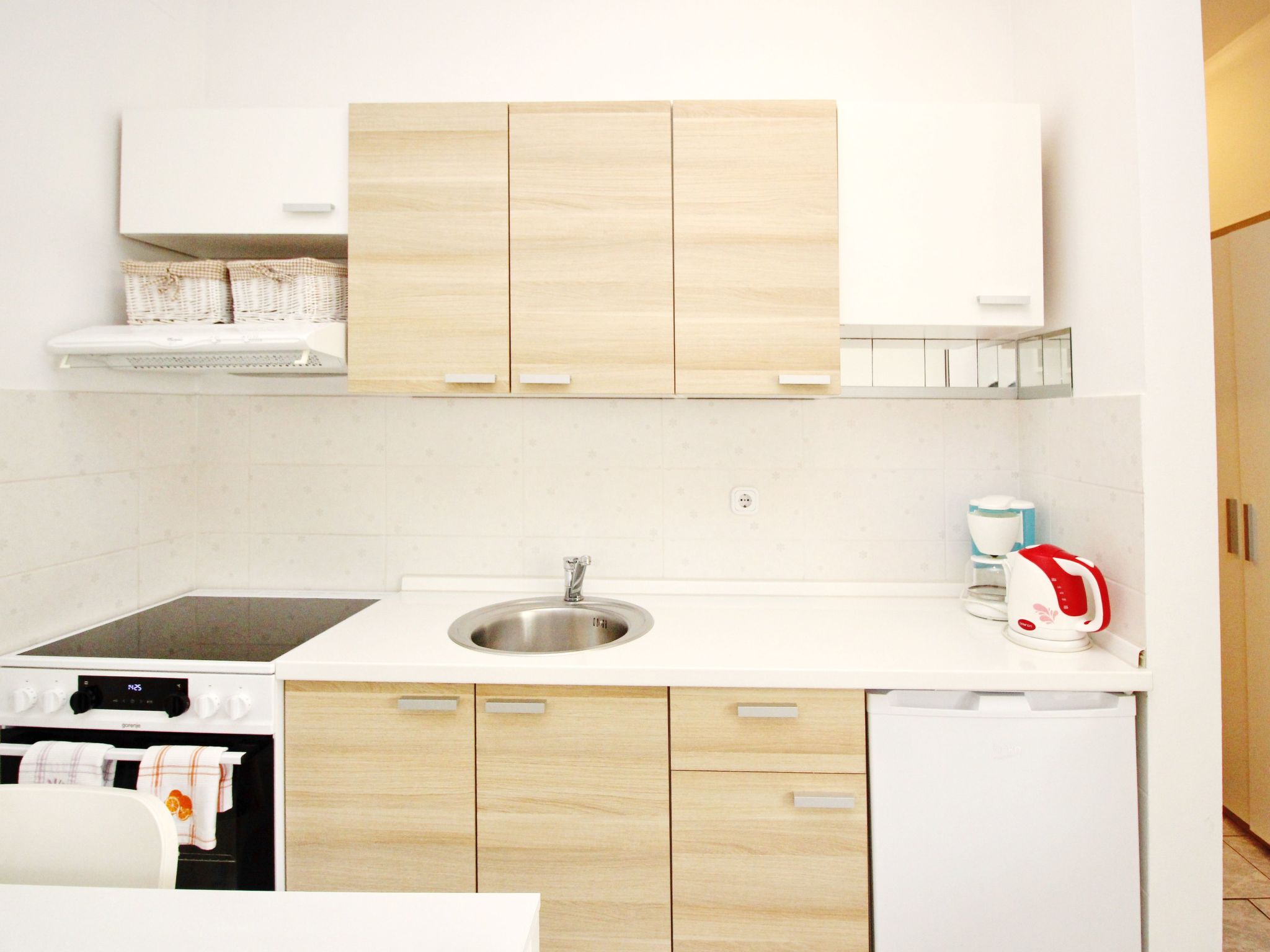 In Baška mit Eigener Terrasse-Binnen