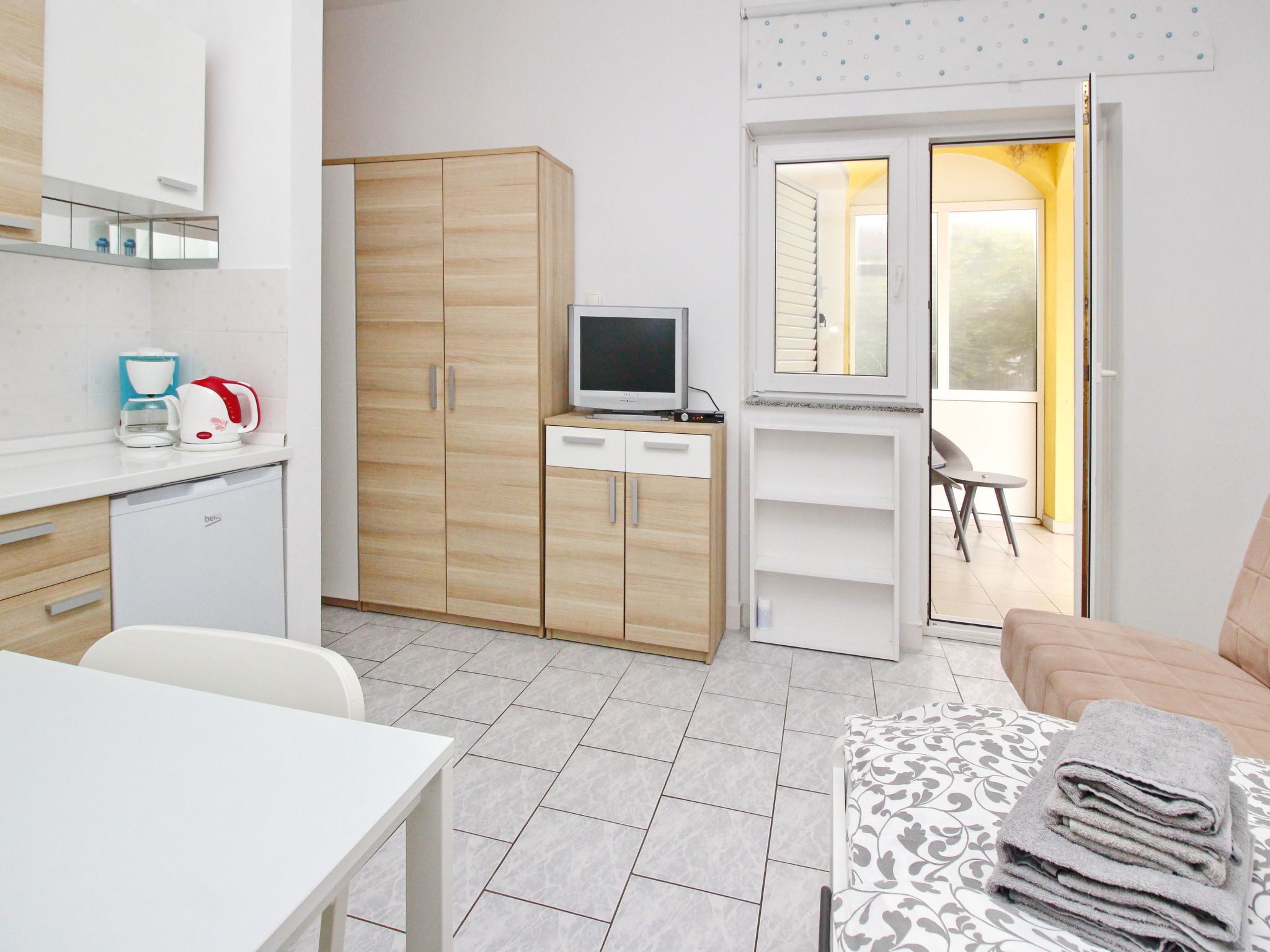 In Baška mit Eigener Terrasse-Binnen