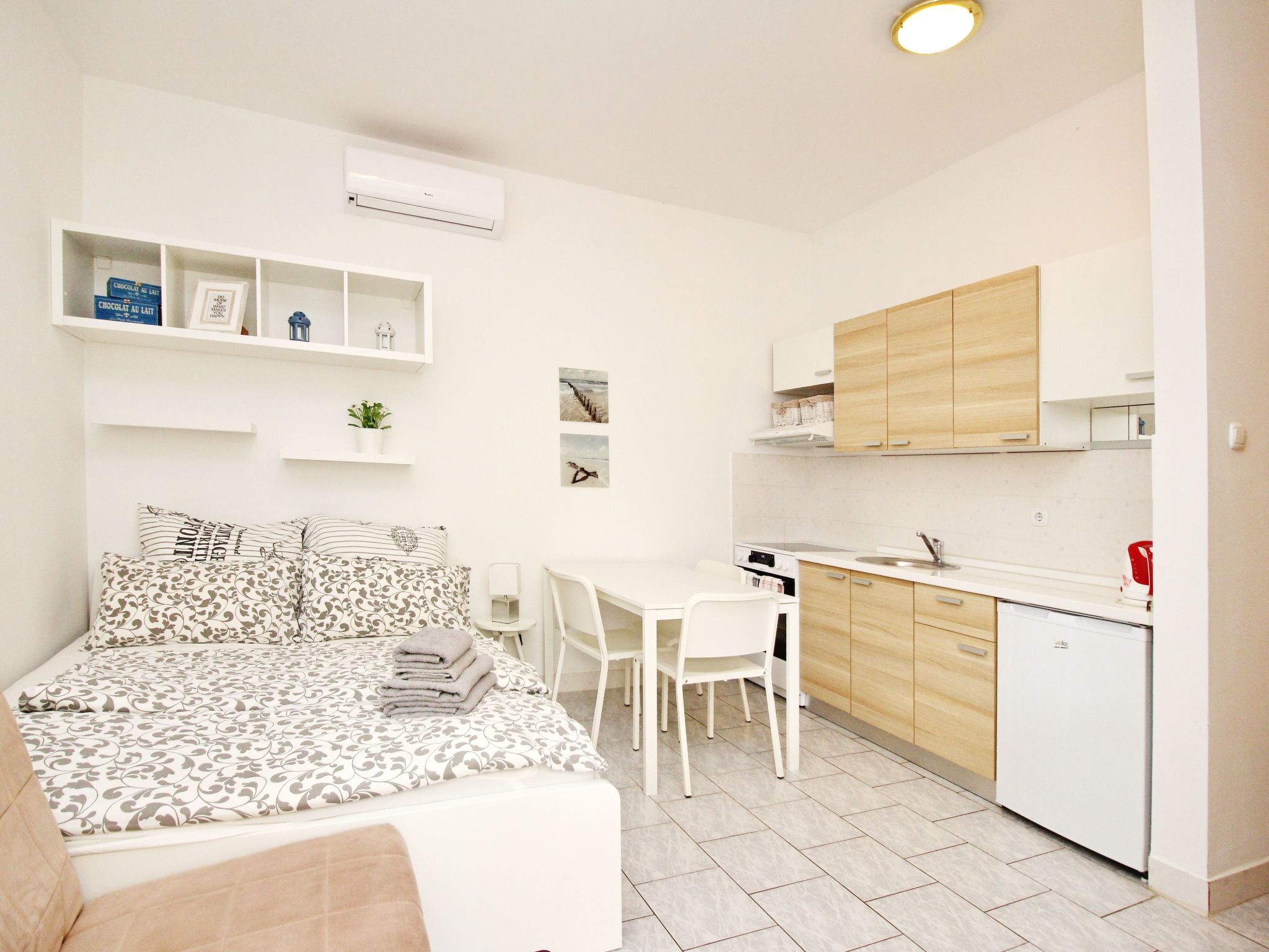 In Baška mit Eigener Terrasse-Binnen