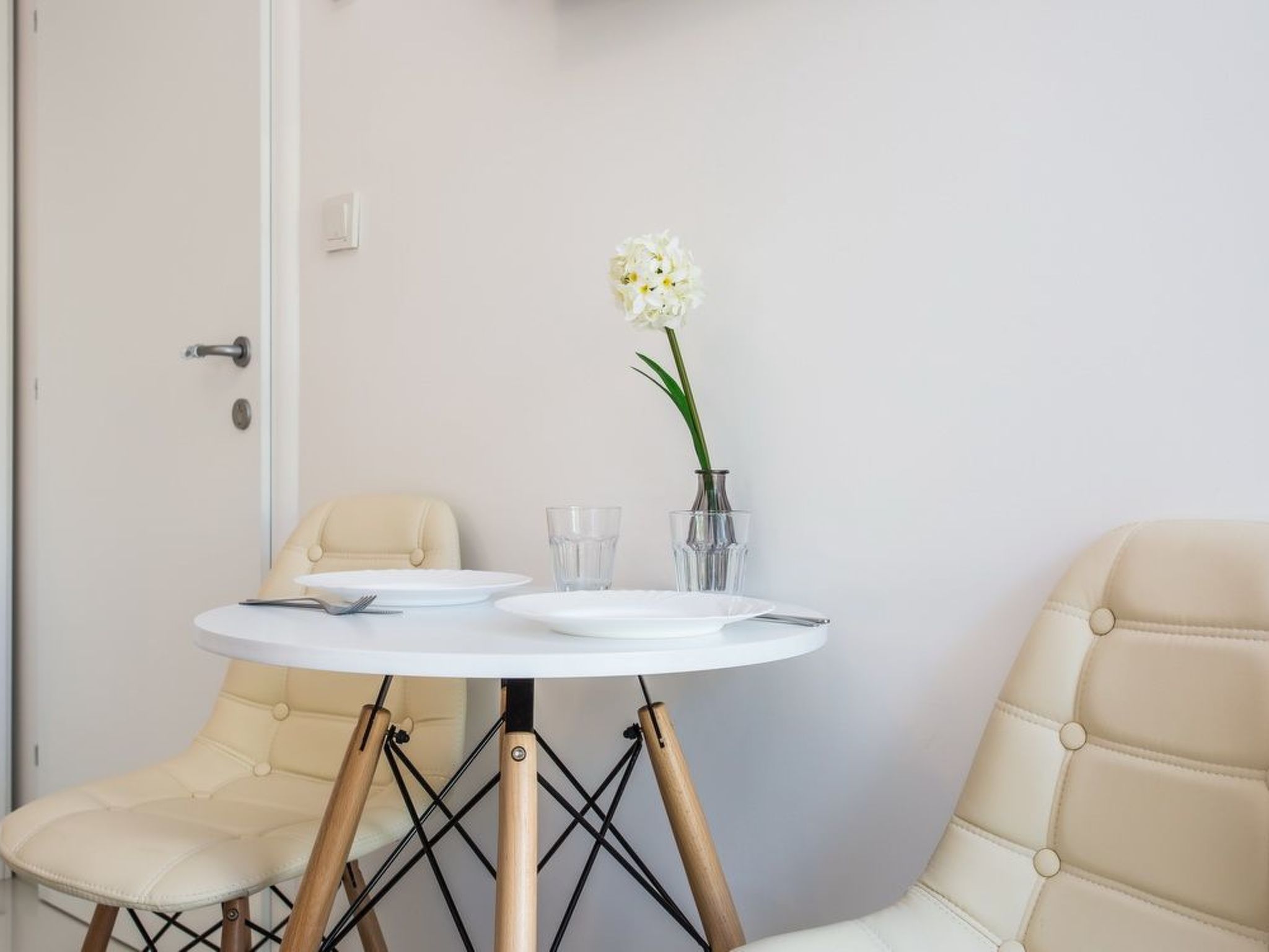 In Baška mit Eigenem Balkon-Dedans