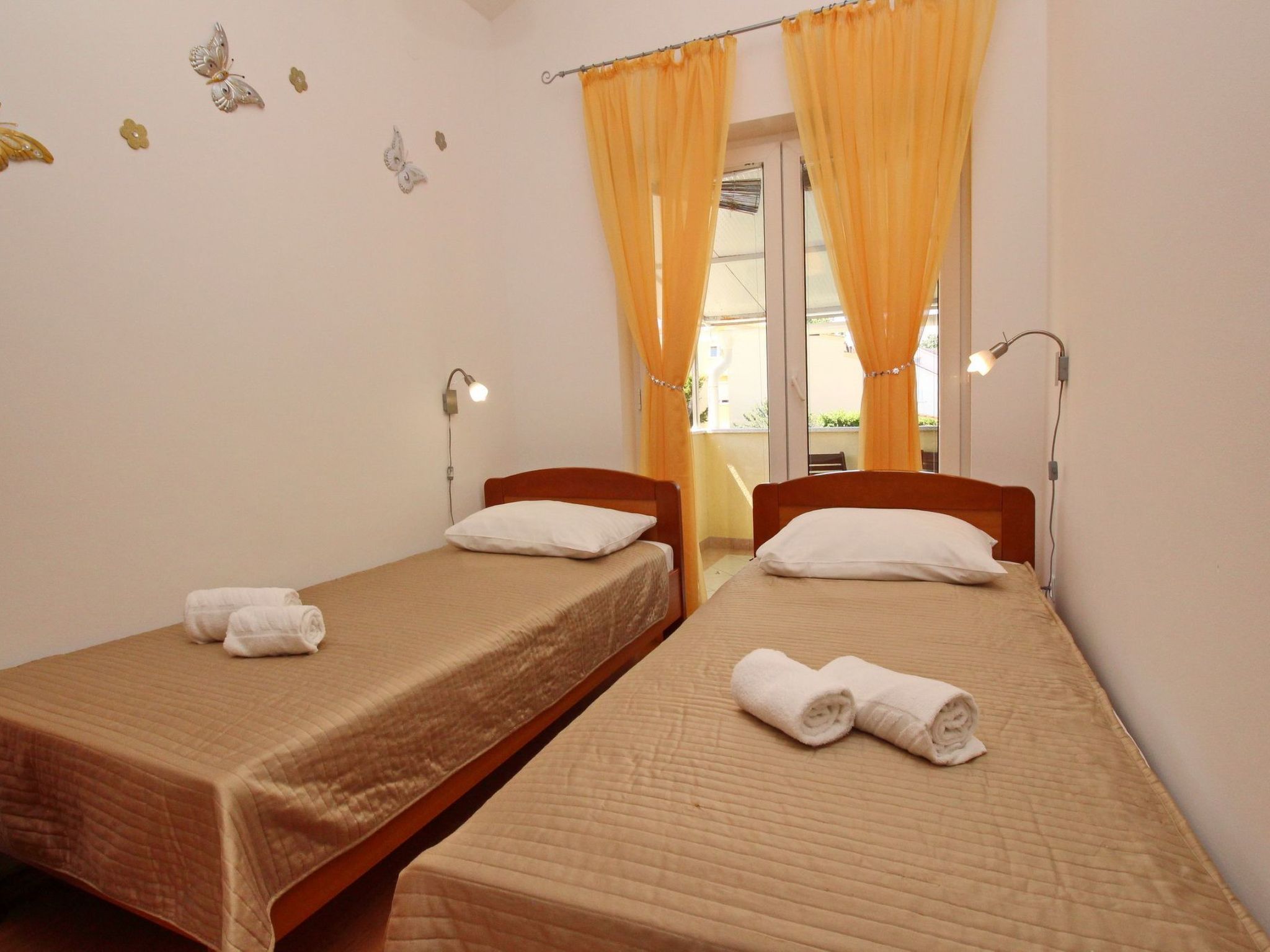 Appartement in Baška mit Eigenem Balkon-Dedans