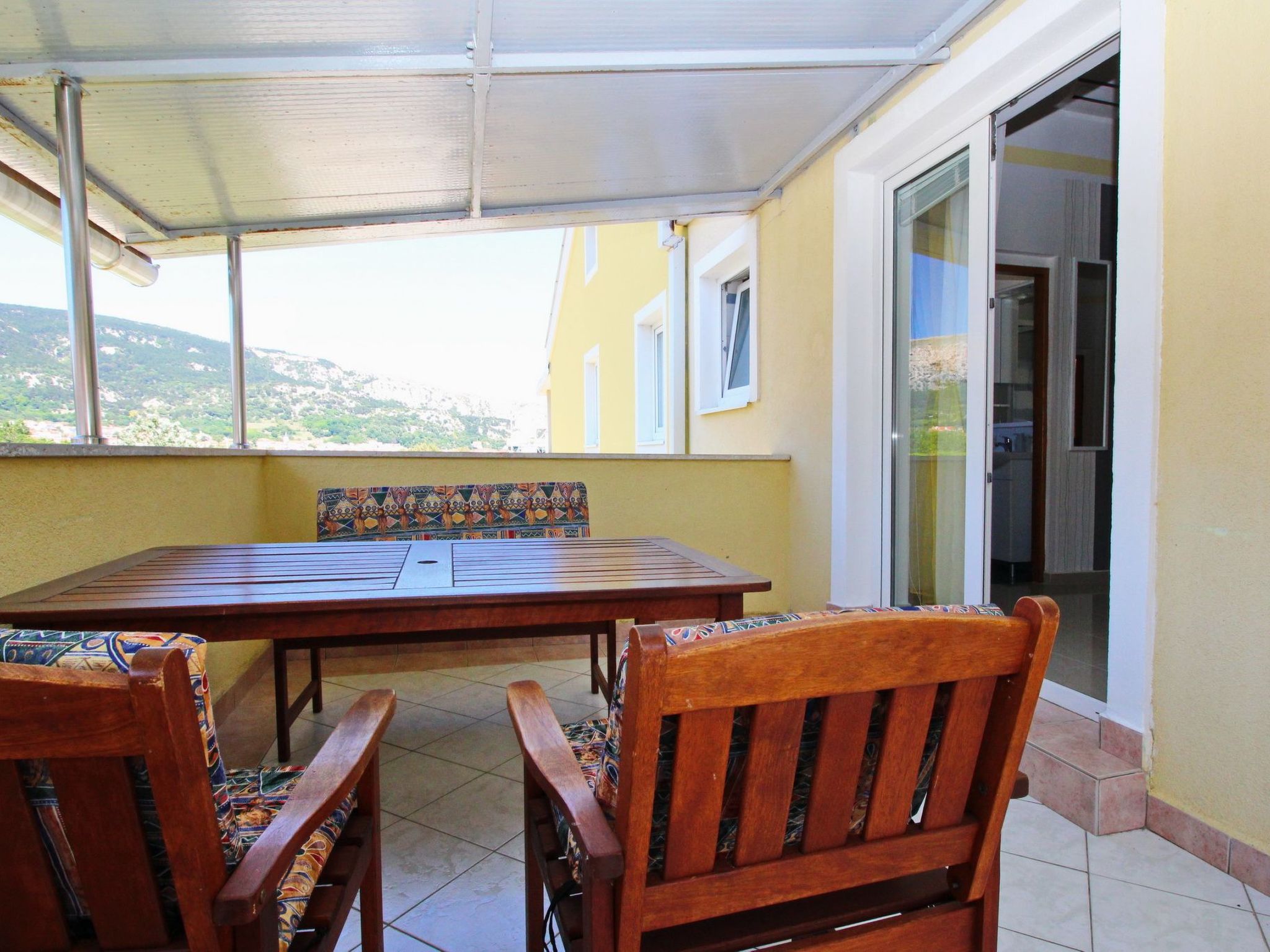 Appartement in Baška mit Eigenem Balkon-Dedans