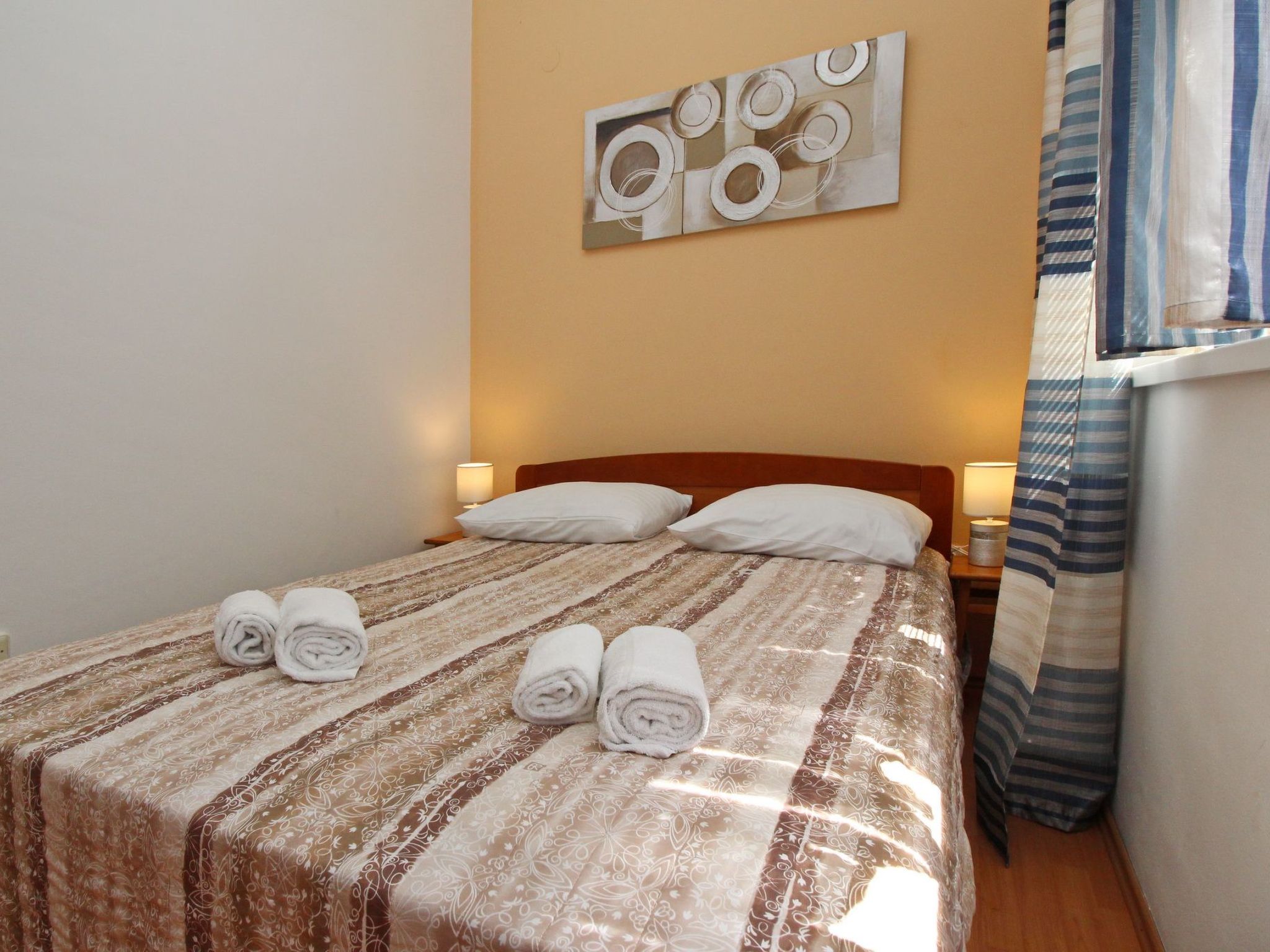 Appartement in Baška mit Eigenem Balkon-Dedans