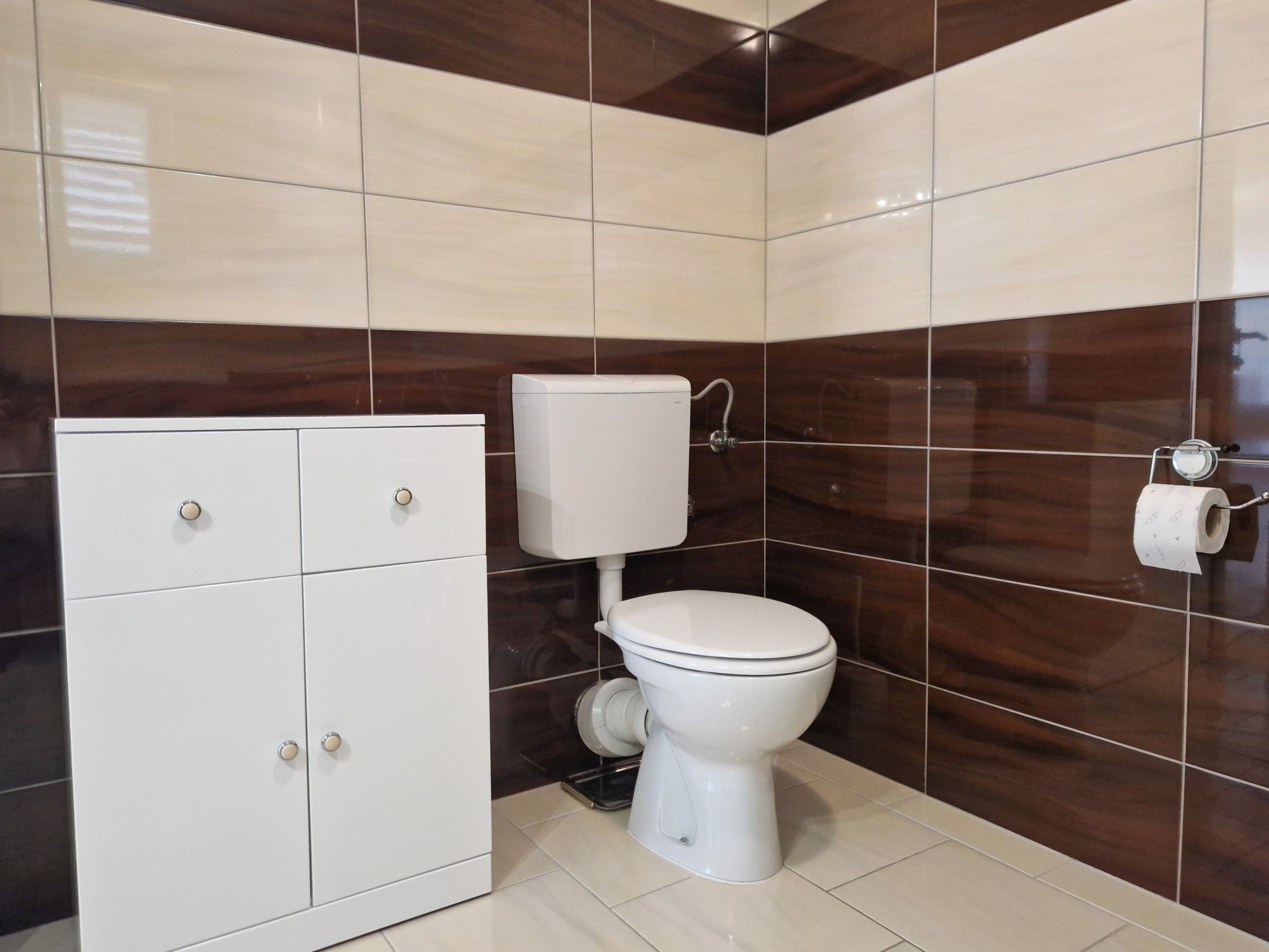 In Baška mit Eigenem Balkon-Binnen