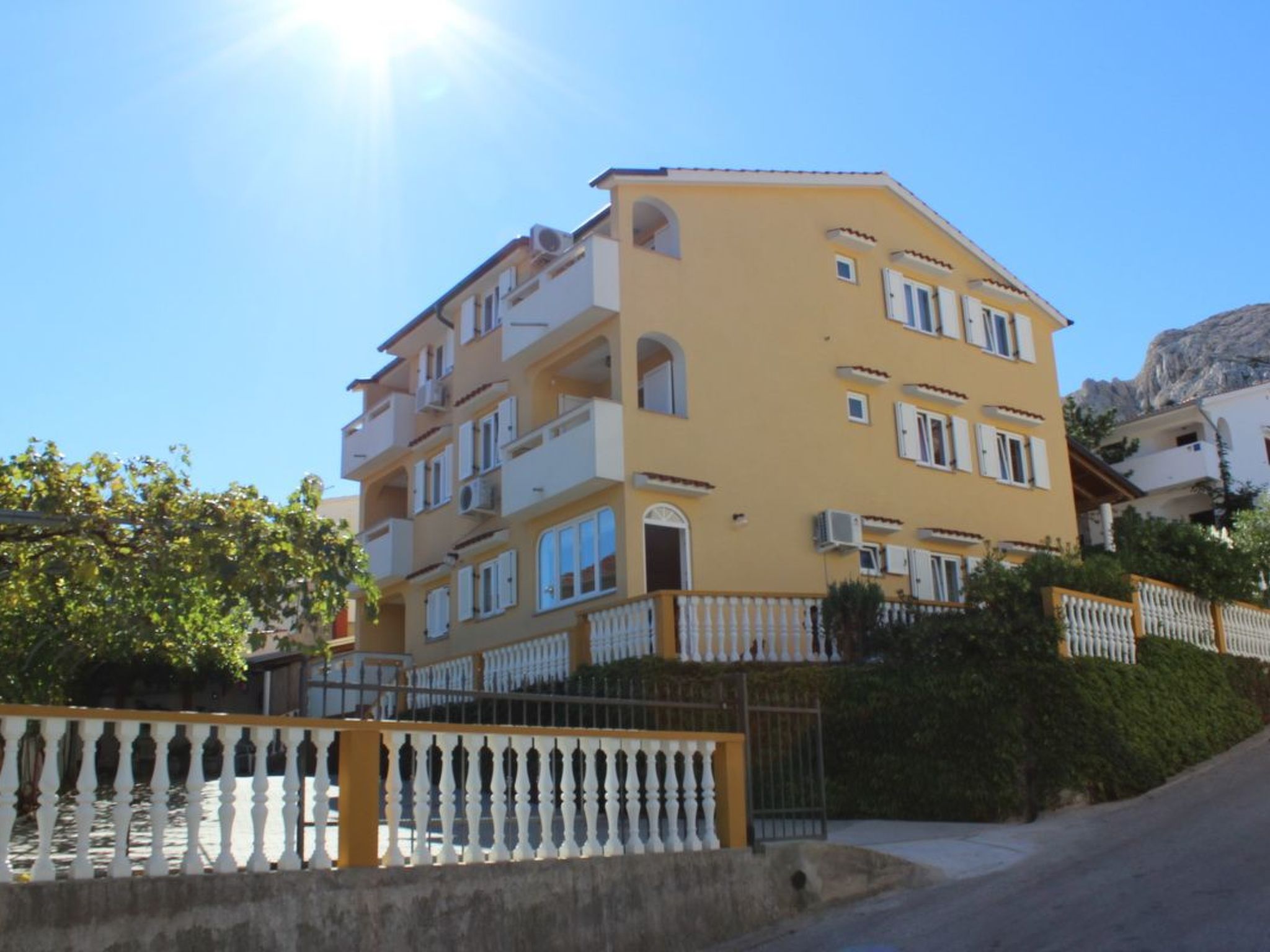 Wohnung in Baška mit Eigener Terrasse-Binnen