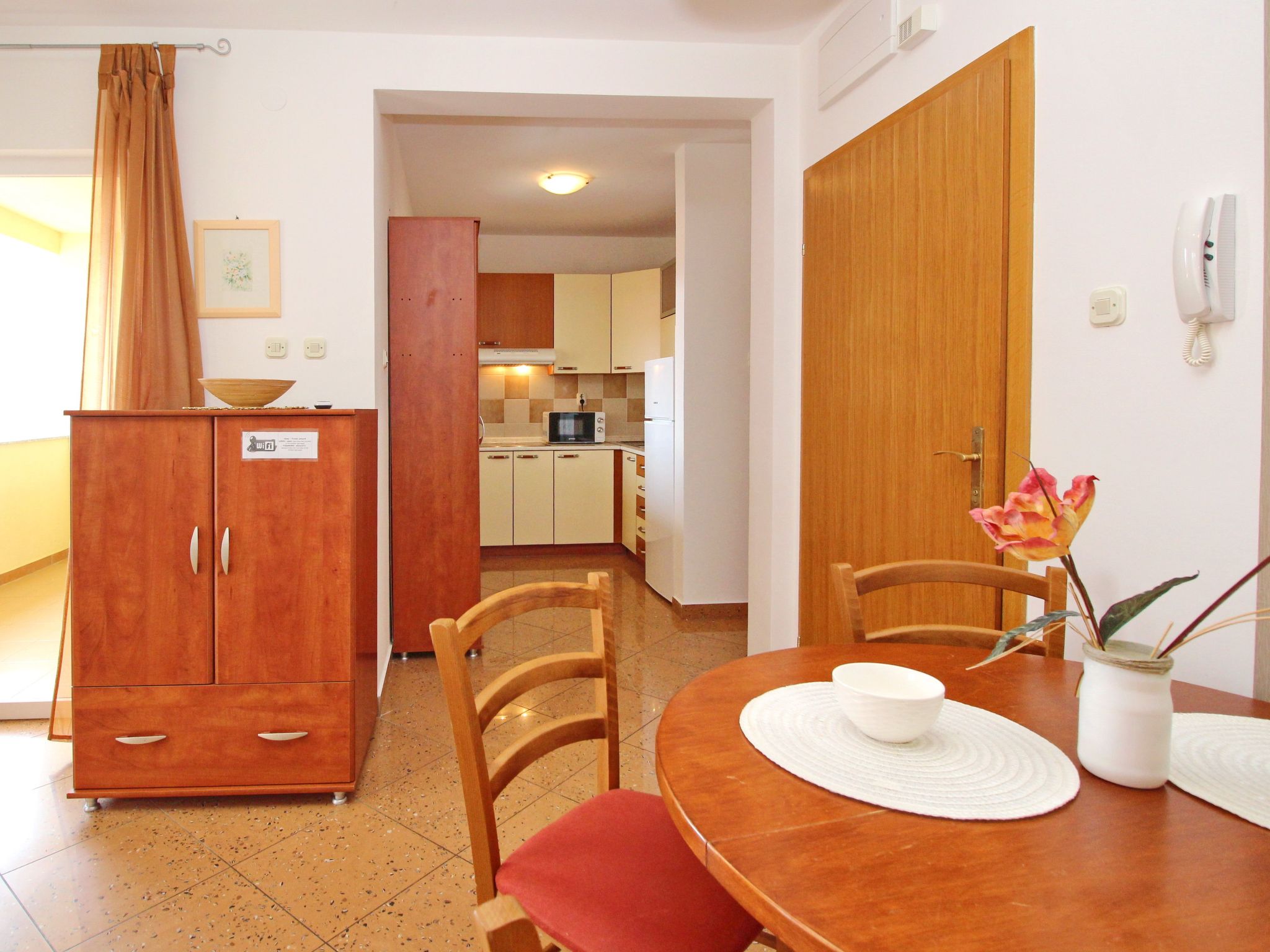 In Baška mit Eigenem Balkon