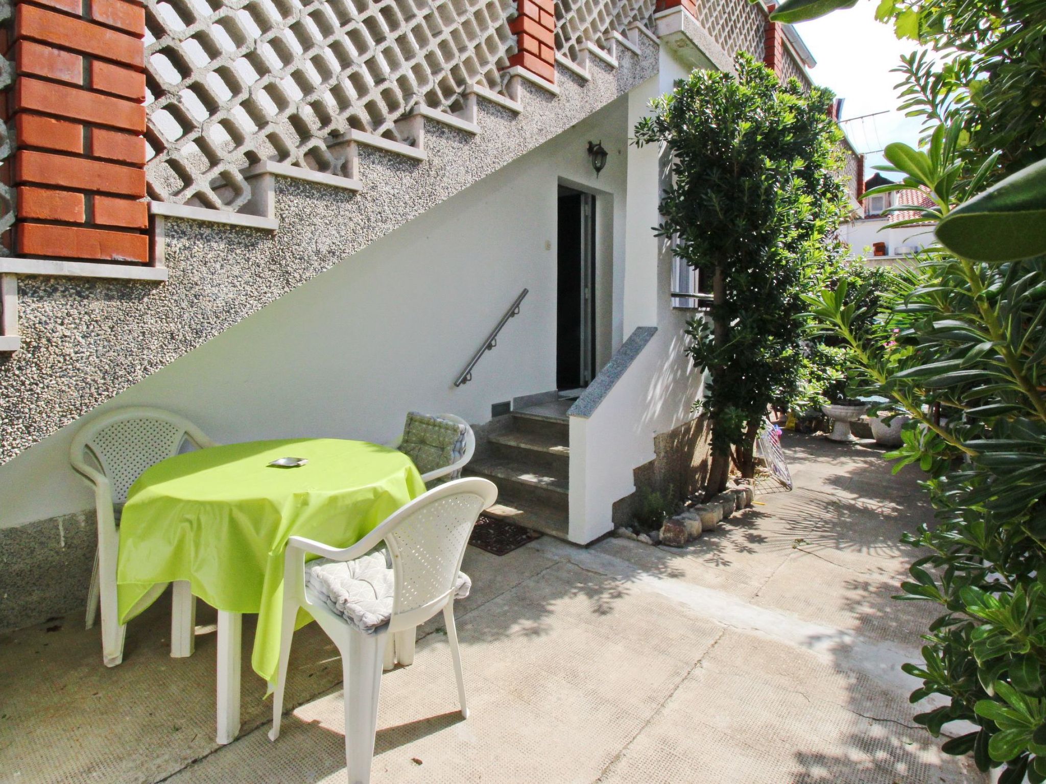 Charmante Ferienwohnung in Baška mit Eigener Terrasse-Binnen