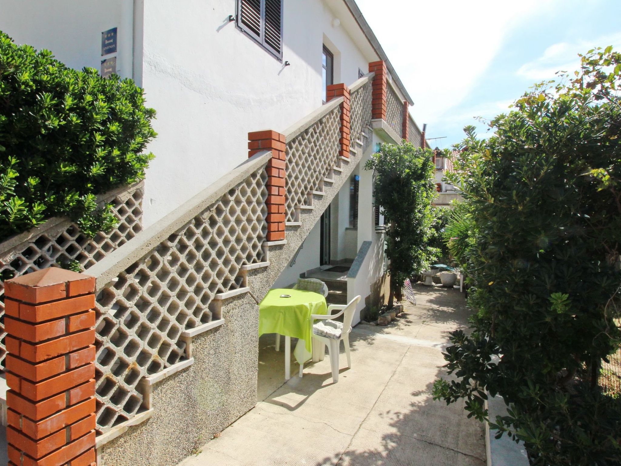 Charmante Ferienwohnung in Baška mit Eigener Terrasse-Binnen