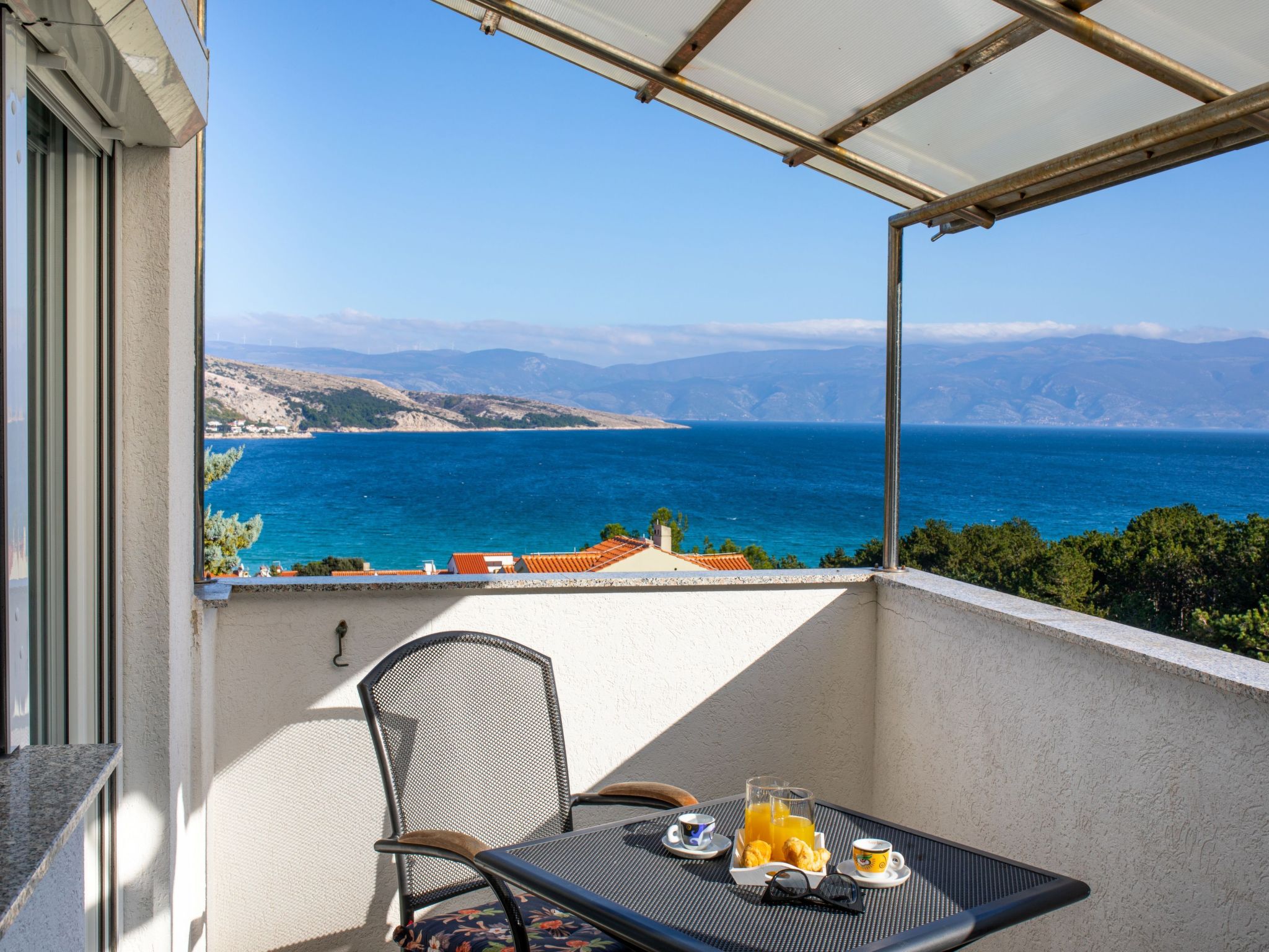 Modern eingerichtete Studio für 2 Personen, mit Balkon – Krk/Baska – Kvarner Bucht