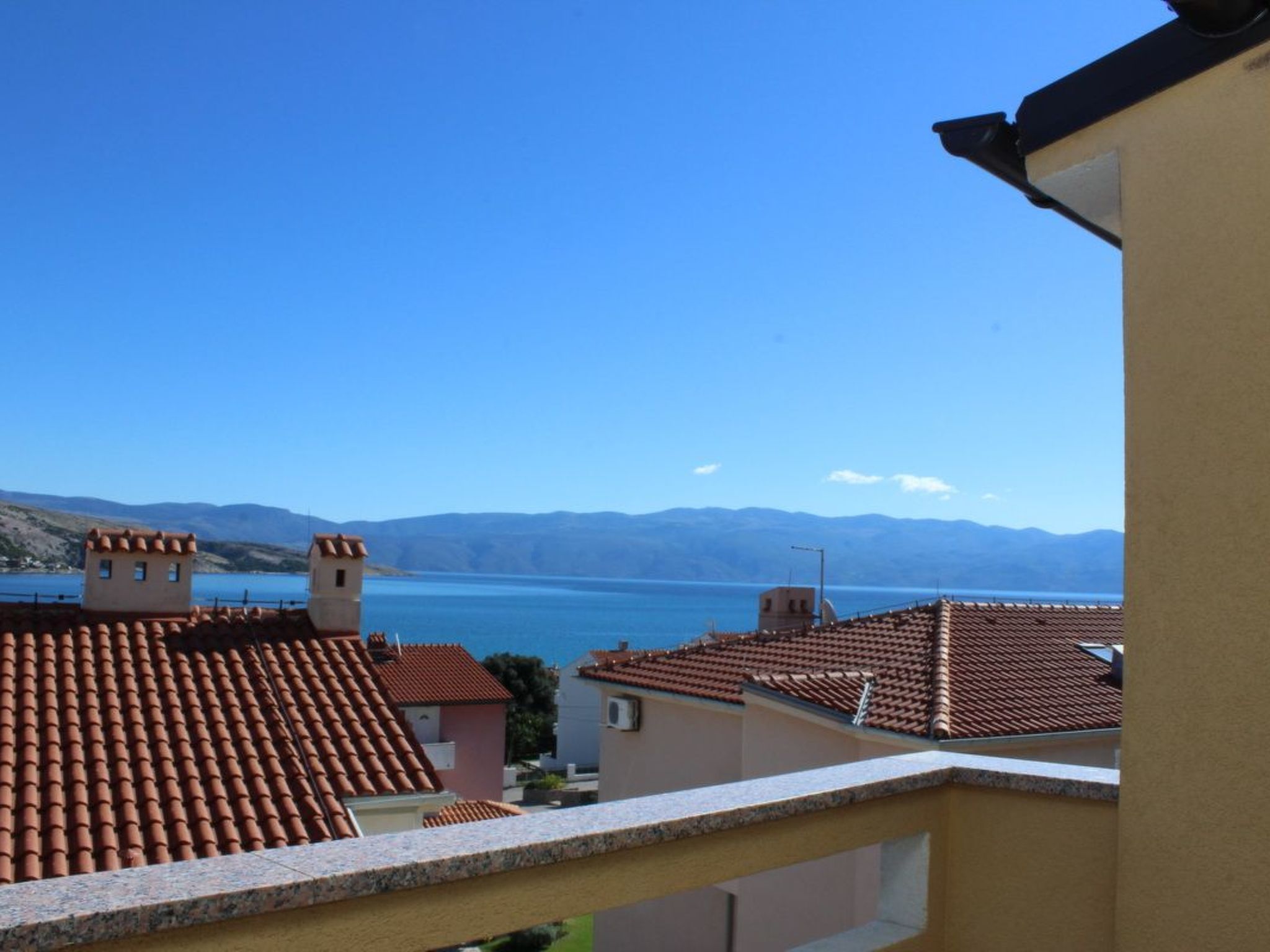 Wohnung in Baška mit Eigenem Balkon Accommodation in Krk Island