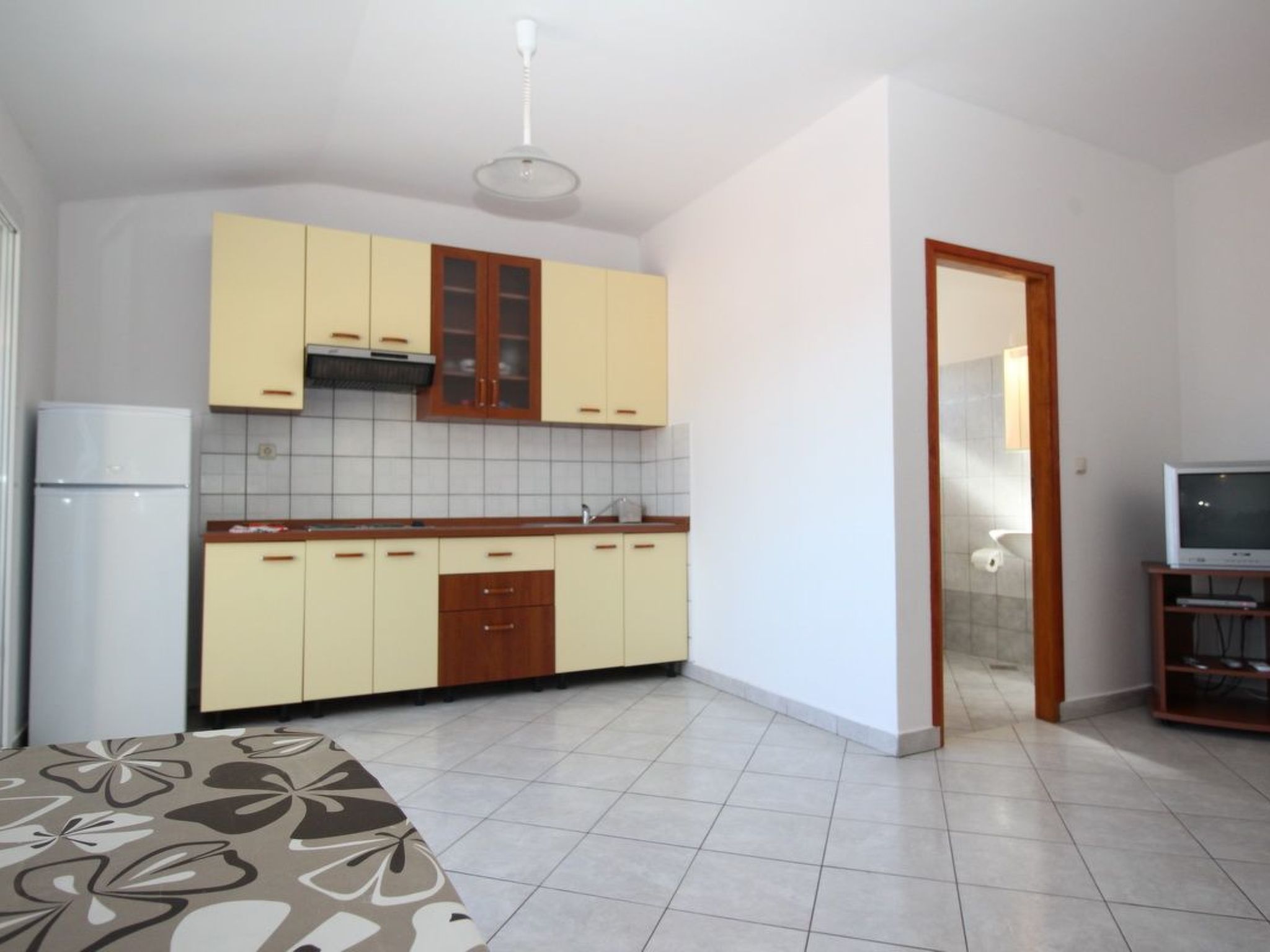 Wohnung in Baška mit Eigenem Balkon-Binnen