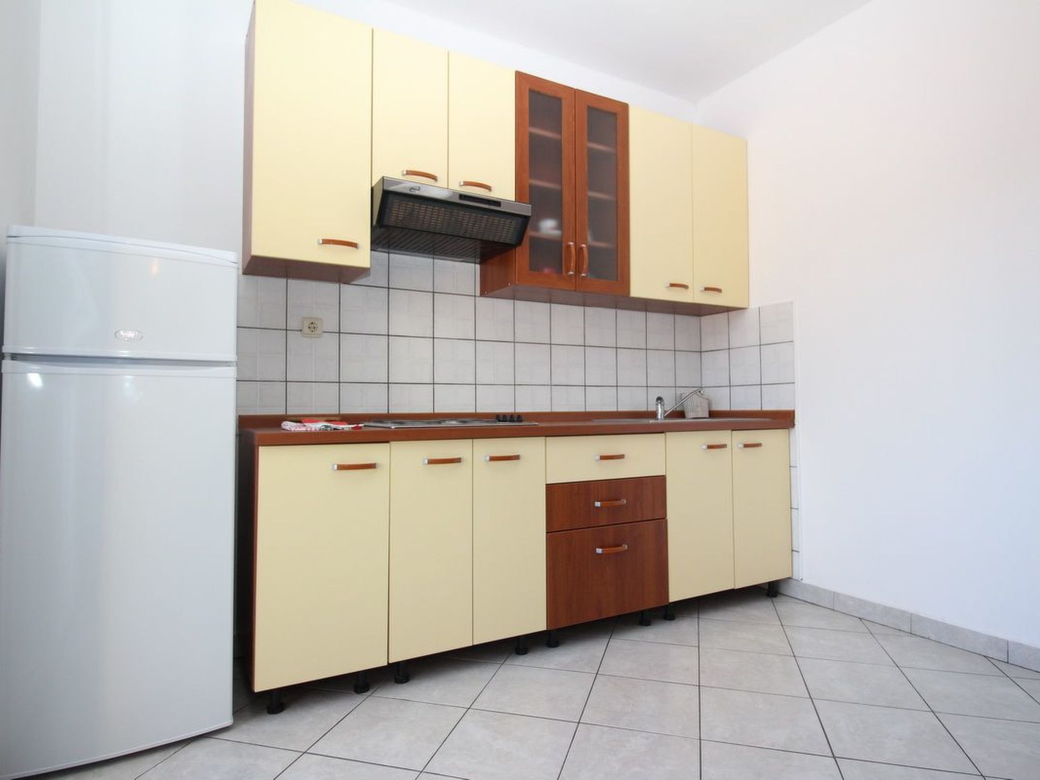 Wohnung in Baška mit Eigenem Balkon-Binnen