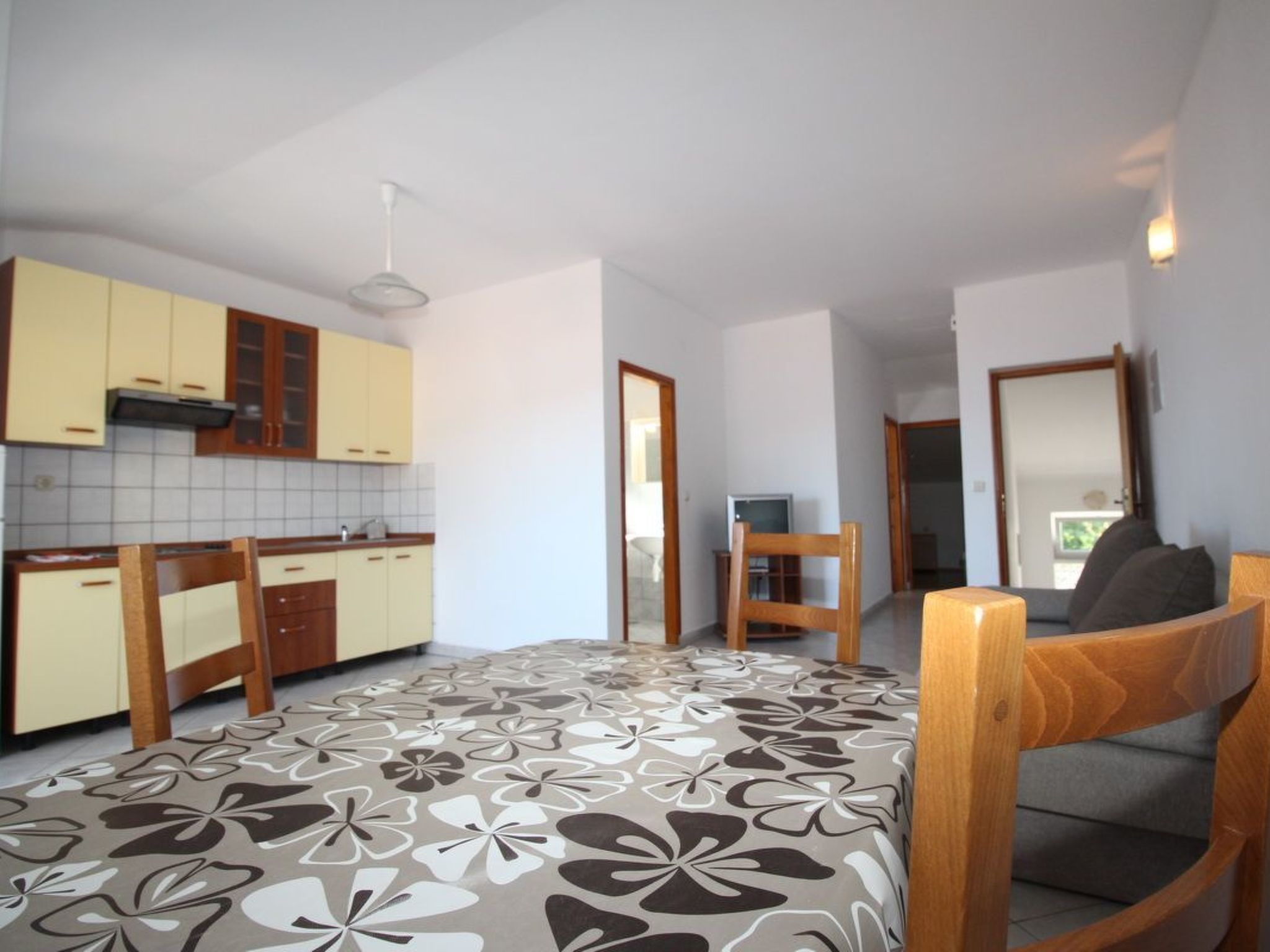 Wohnung in Baška mit Eigenem Balkon-Binnen