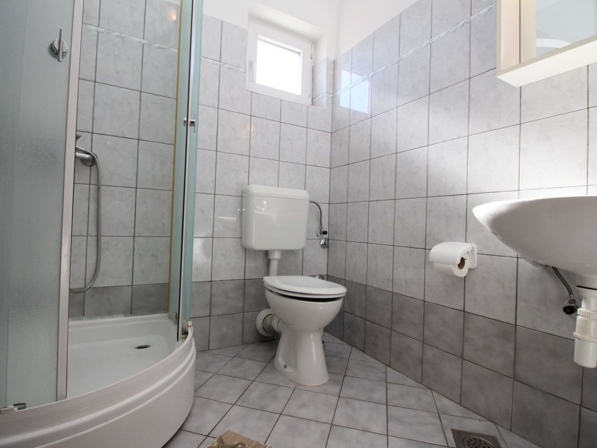 Wohnung in Baška mit Eigenem Balkon-Binnen