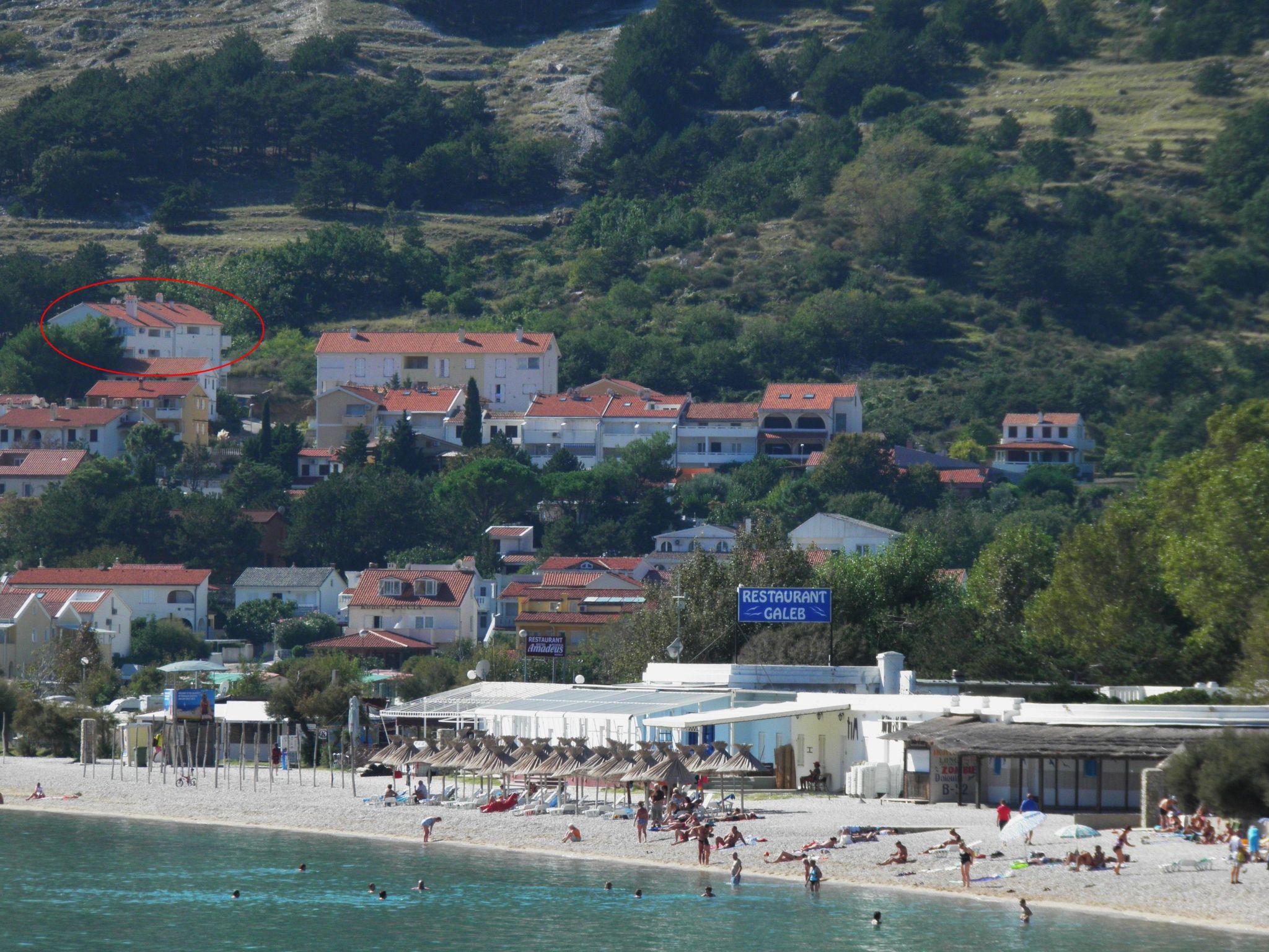 Wohnung in Baška-Binnen