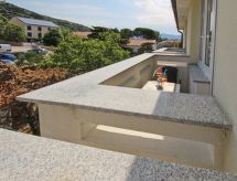 Modern appartement voor 2 personen op 90m van zee in Baška centrum - thumbnail 5