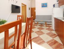 Appartement met zeezicht en overdekt balkon op 90 meter van het strand in Baška - thumbnail 4