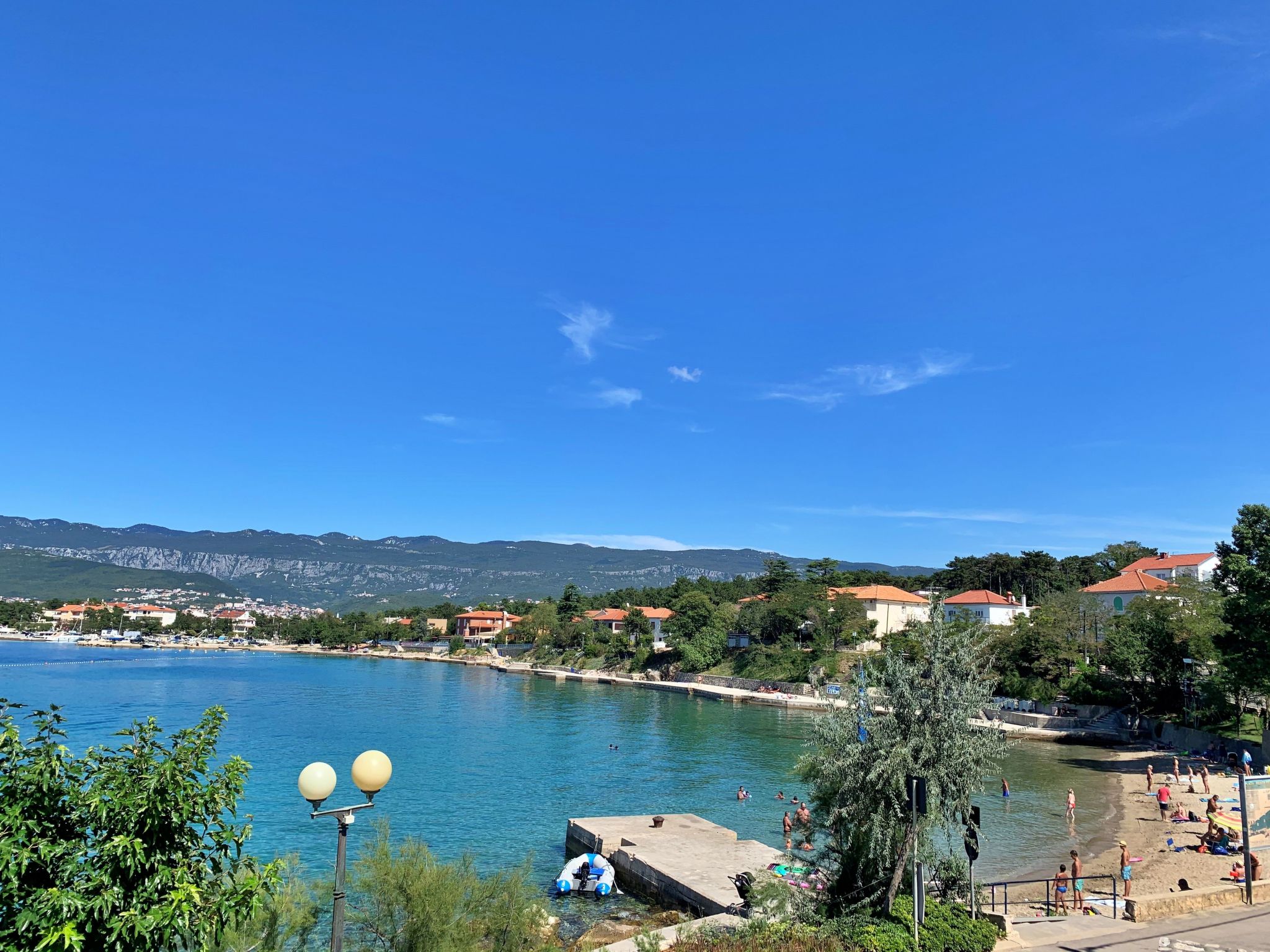 Knus appartement voor 3 direct aan de Kvarner Baai in Polje - foto 2