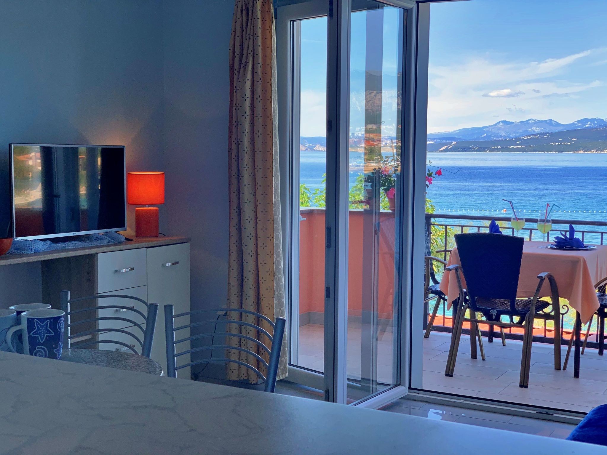 Knus appartement voor 3 direct aan de Kvarner Baai in Polje - foto 10