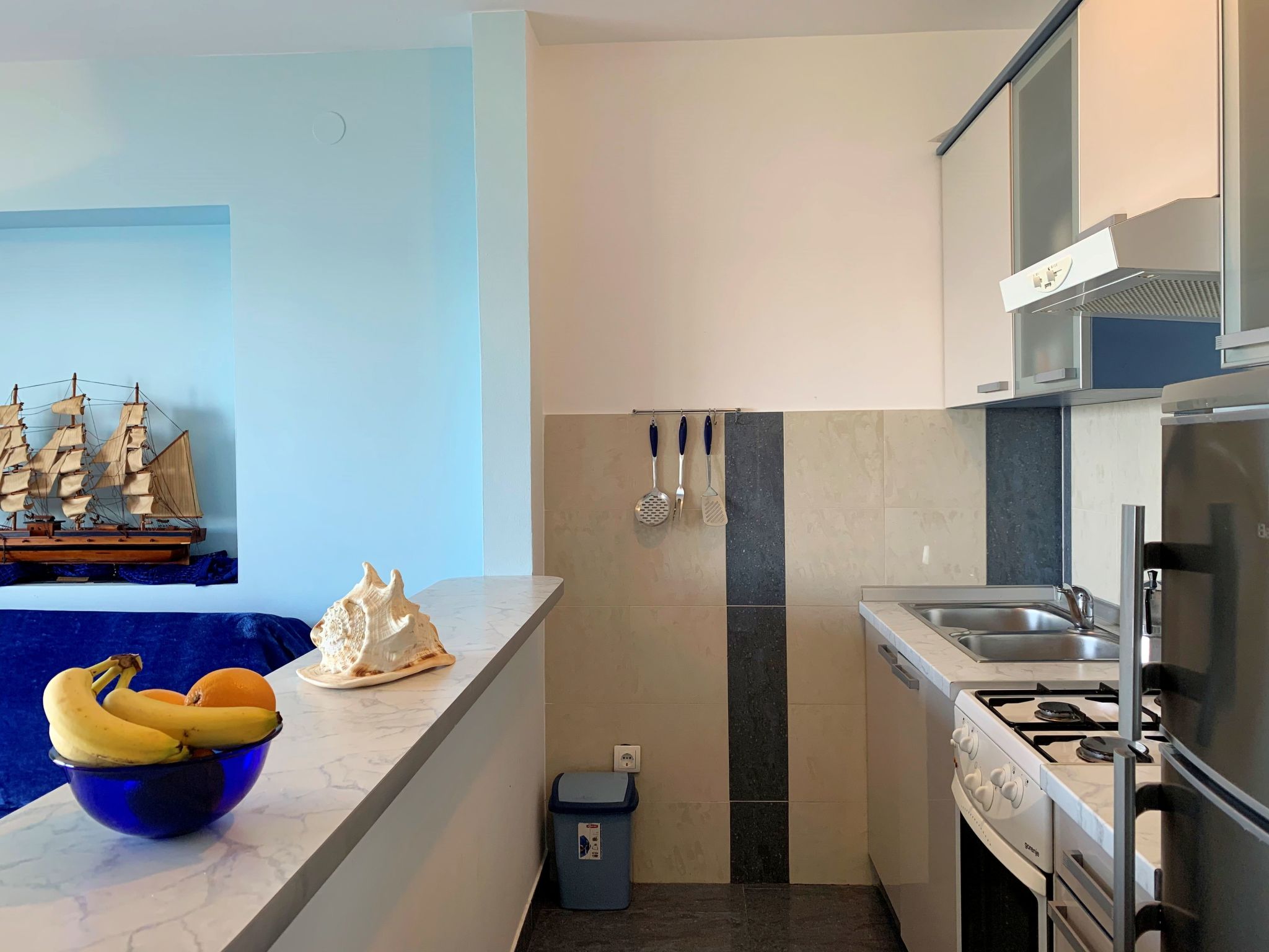 Knus appartement voor 3 direct aan de Kvarner Baai in Polje - foto 15