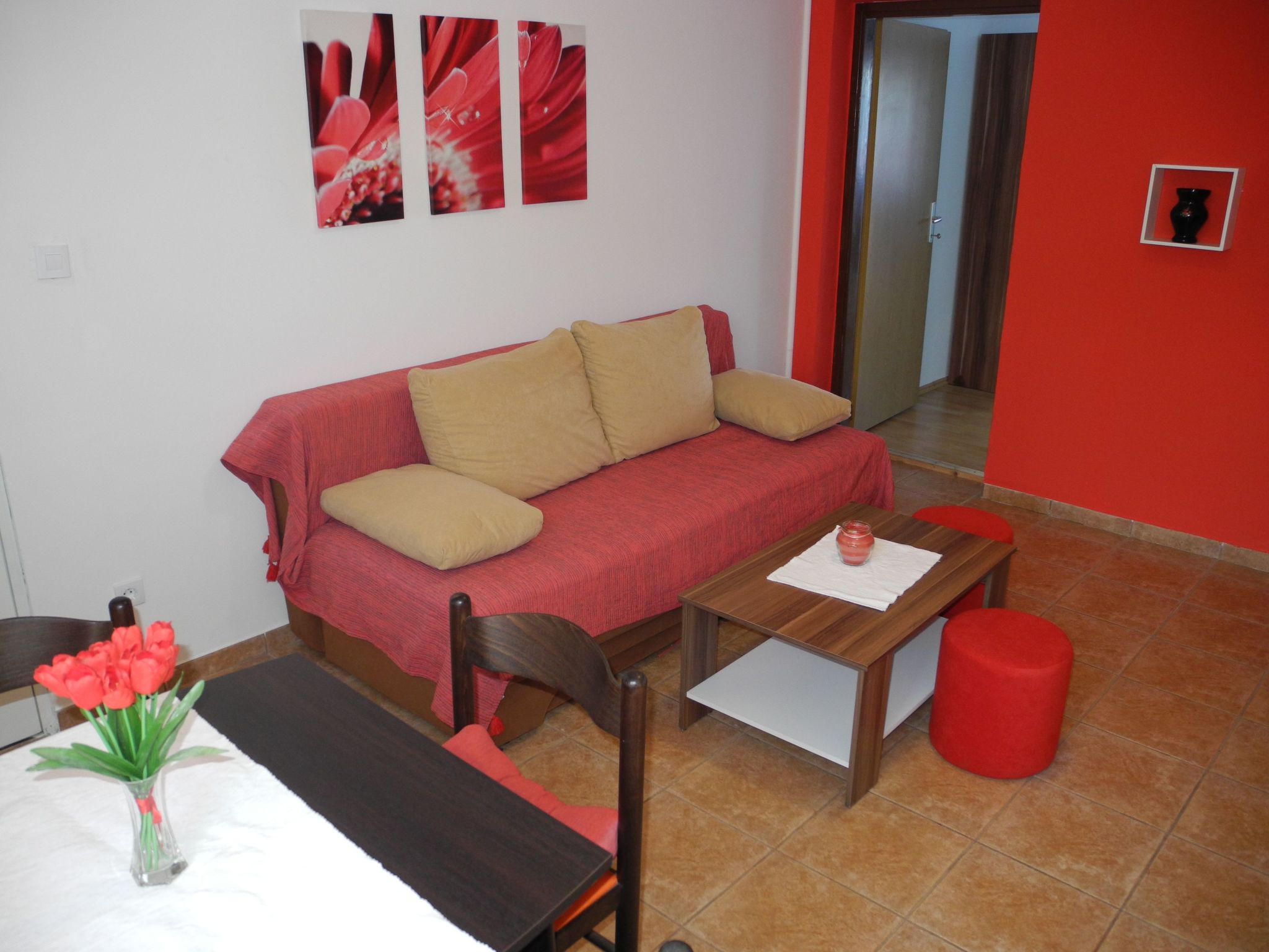 Appartement mit Balkon und Meerblick-Binnen