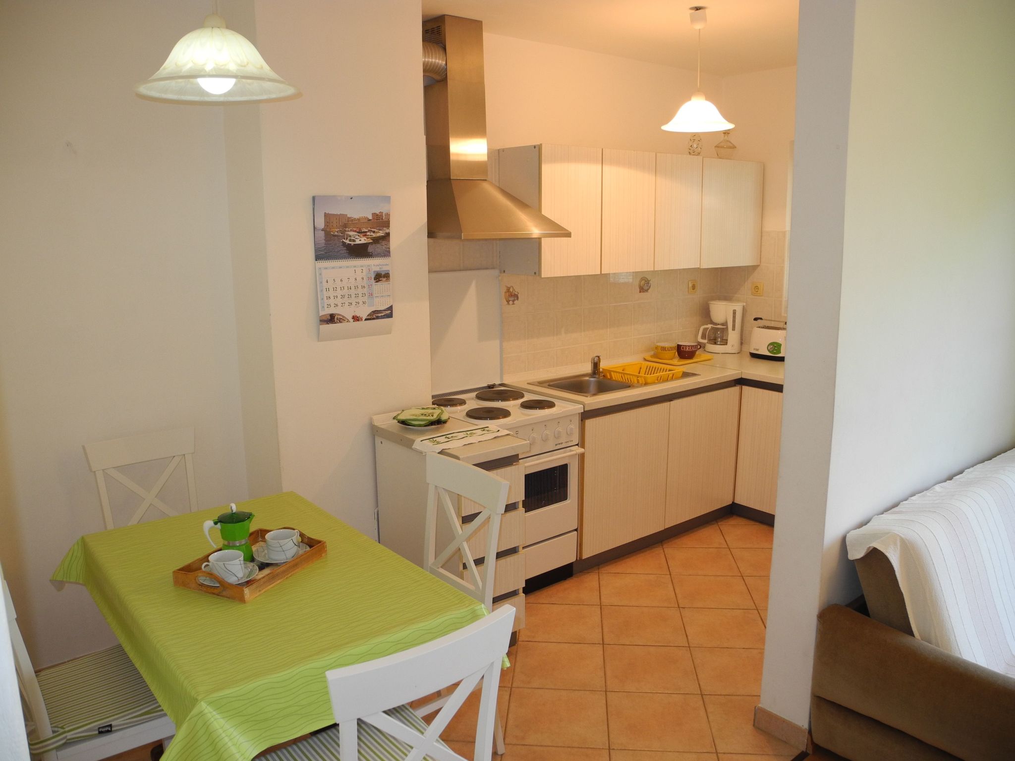 Wohnung für 4 Personen, 100m vom Strand entfernt-Dedans