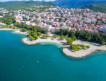 Compact appartement met zeezicht op 250m van strand in Crikvenica - thumbnail 5
