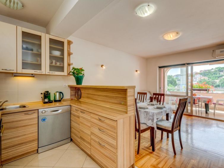 4-persoons appartement in Crikvenica op 500 m van de zee in Crikvenica