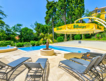 Villa Emilia Soba 103: Romantisch studio-appartement met zeezicht in Crikvenica - thumbnail 4