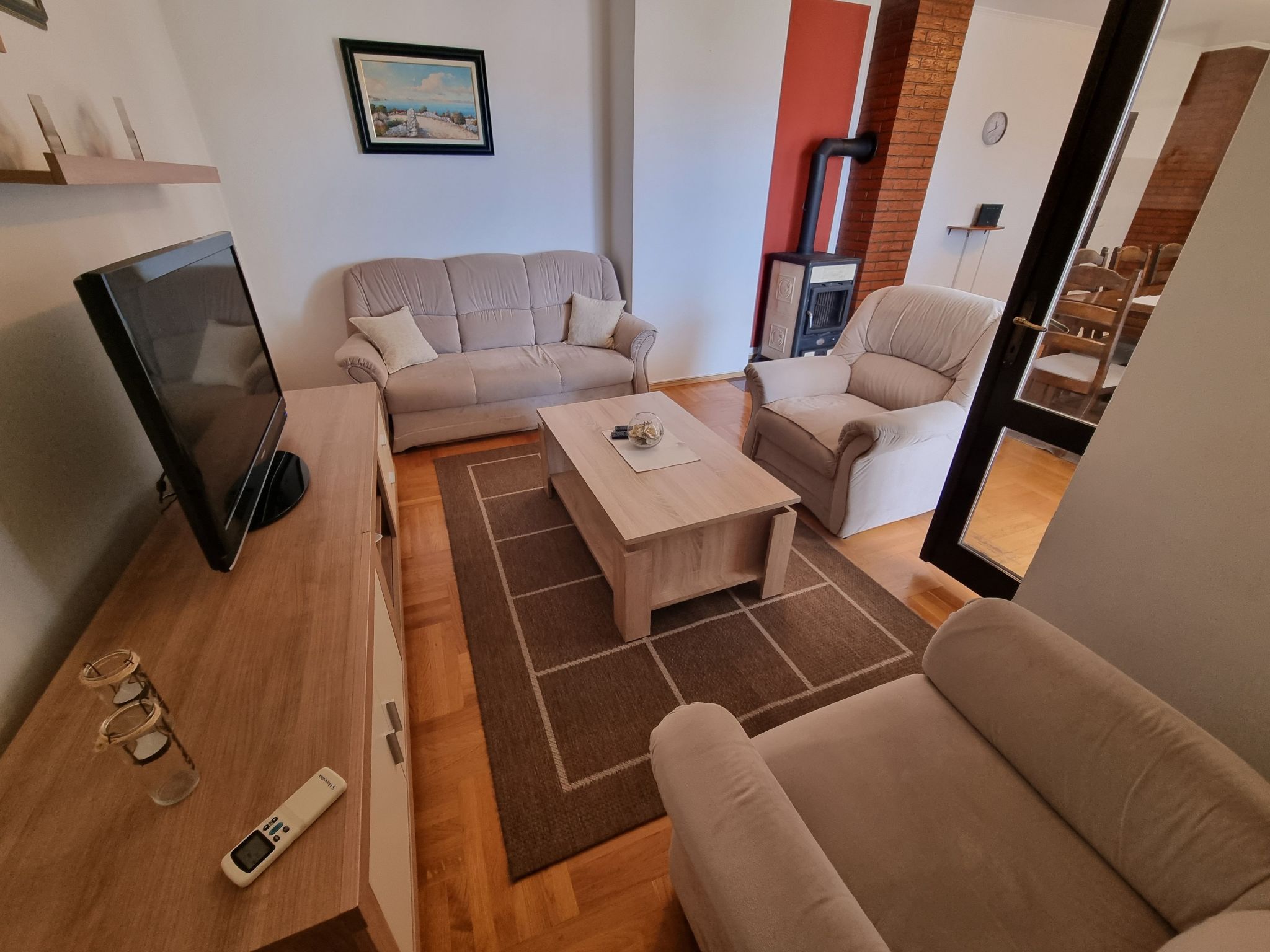 Wohnung mit Terrasse und Meerblick-Dedans