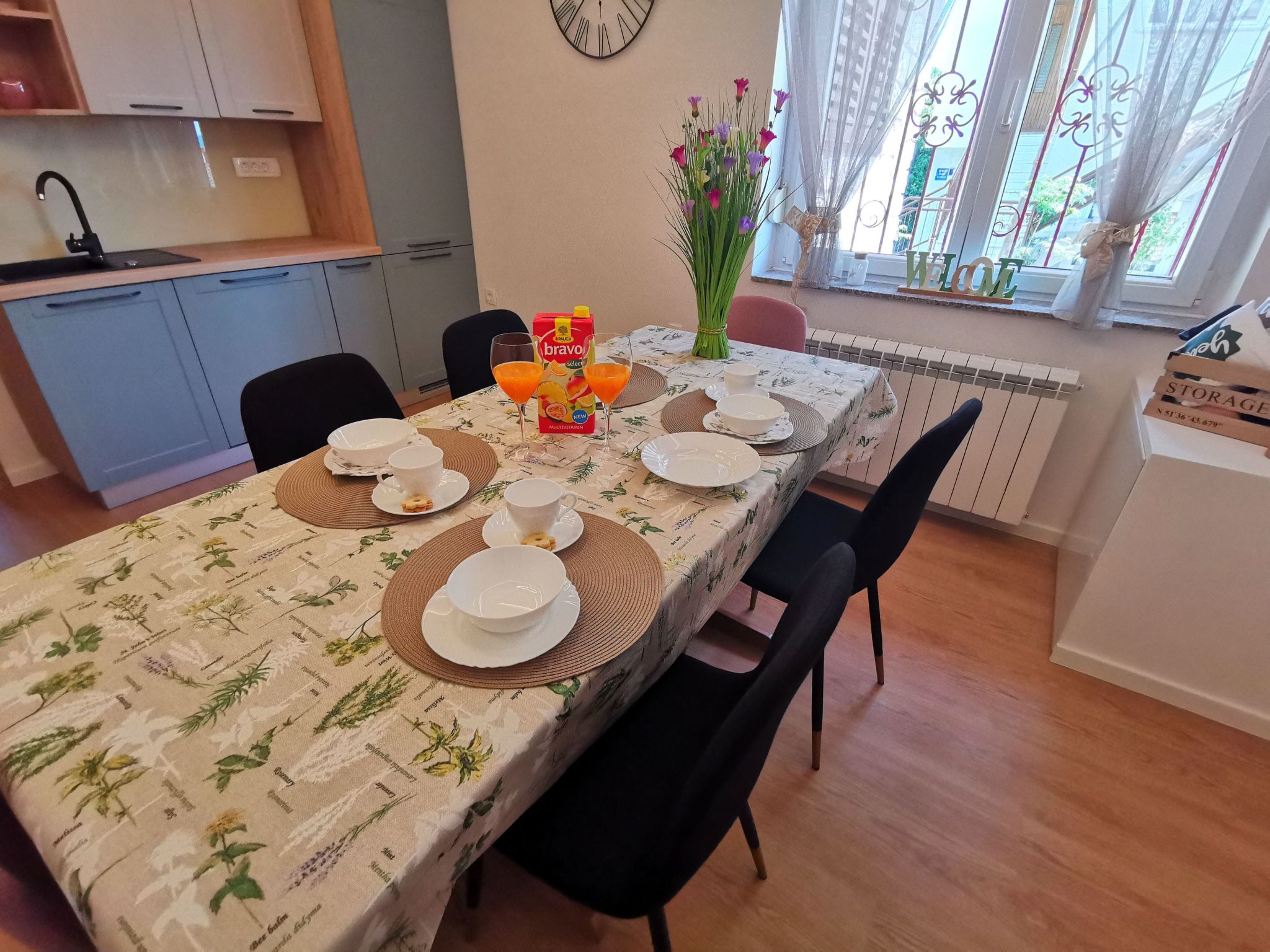 Wohnung für 4 Pers. mit Terrasse-Drinnen