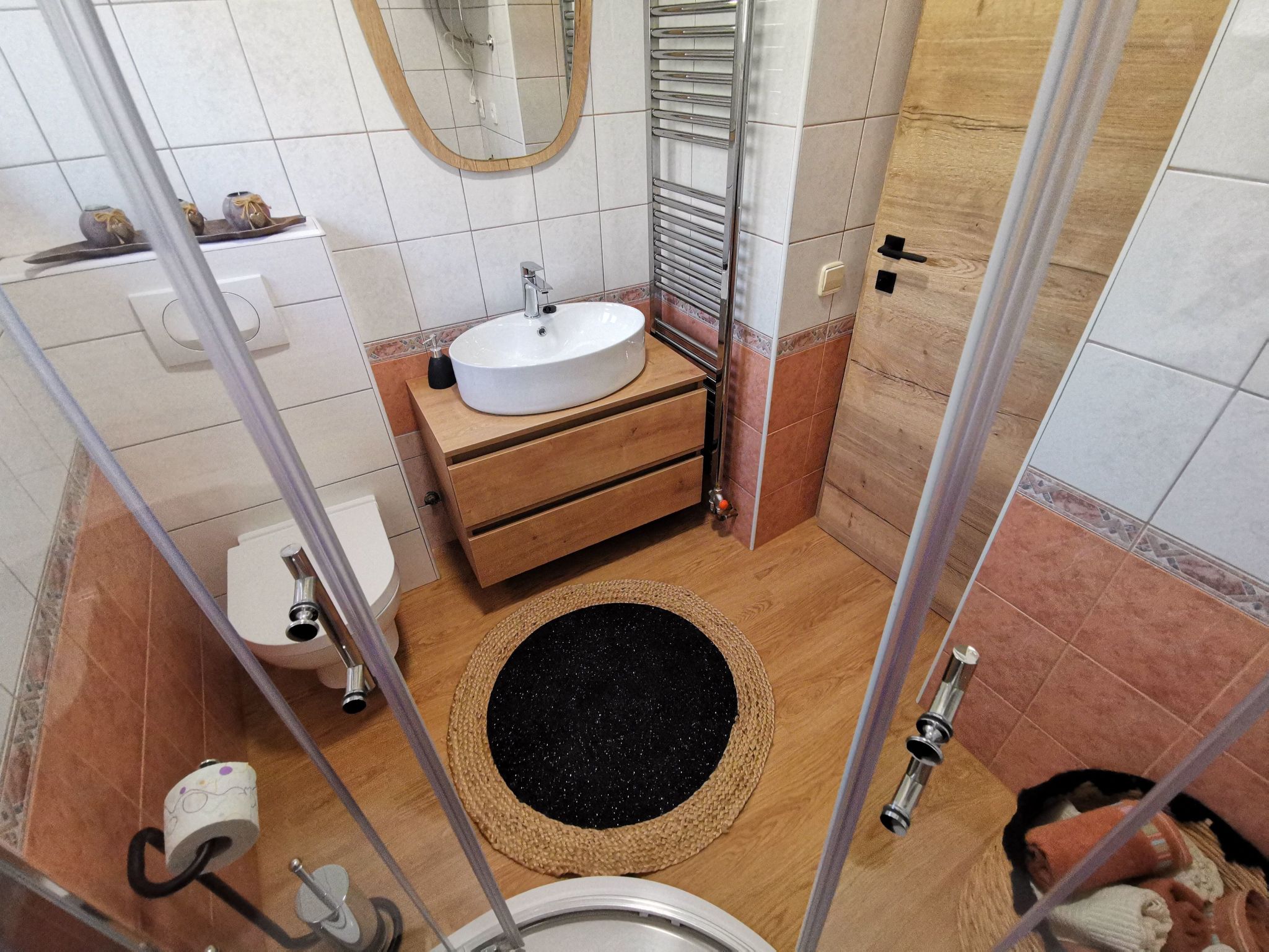 Wohnung für 4 Pers. mit Terrasse-Drinnen