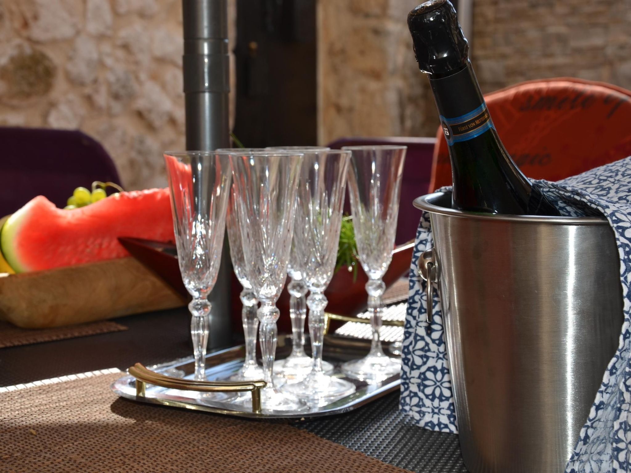 Geräumige Duplexwohnung mit Terrasse und Pool-Binnen