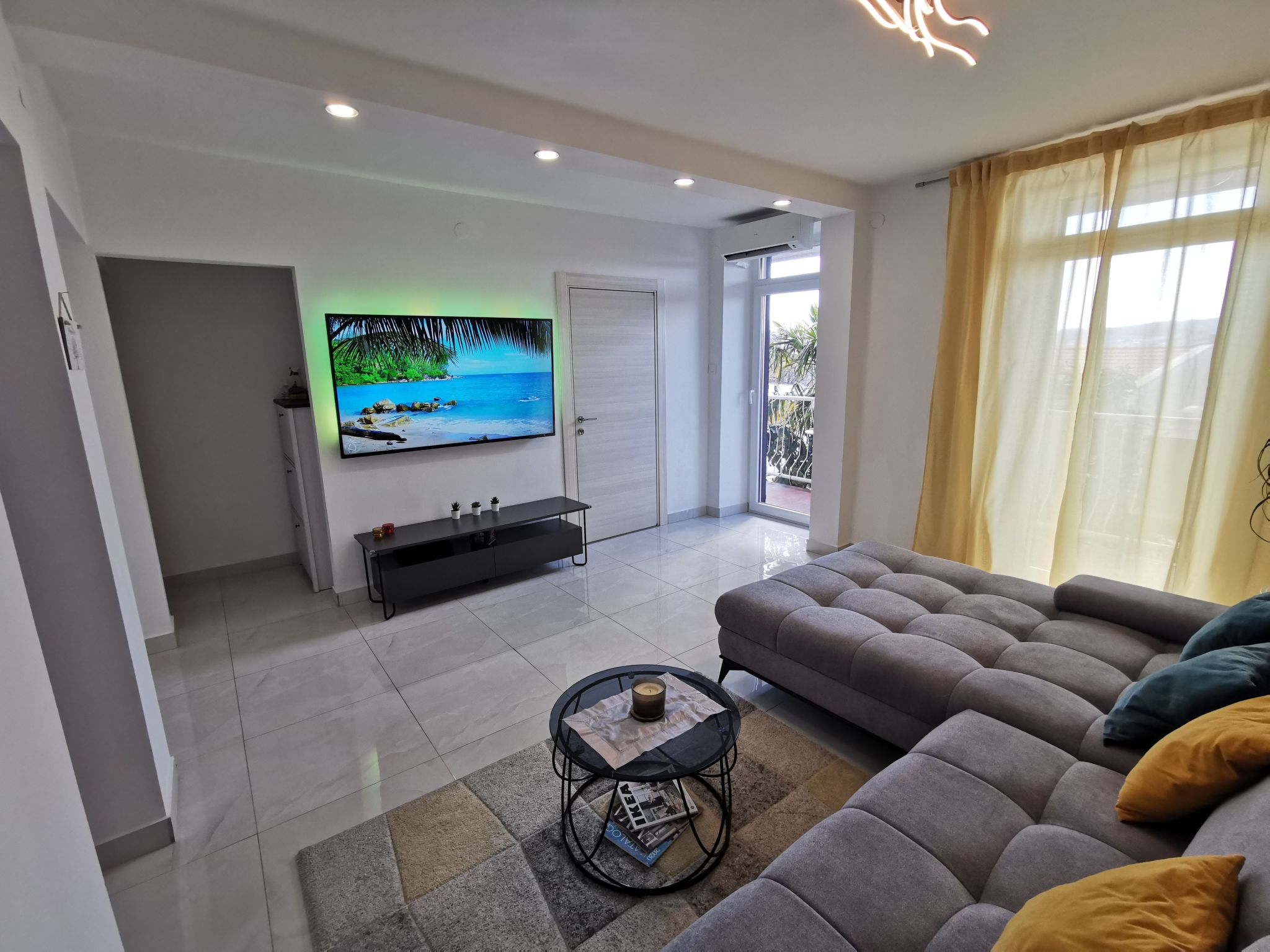 Gemütliche 2-Schlafzimmer-Wohnung mit Meerblick, Crikvenica Apartment in Cirkvenica Riviera